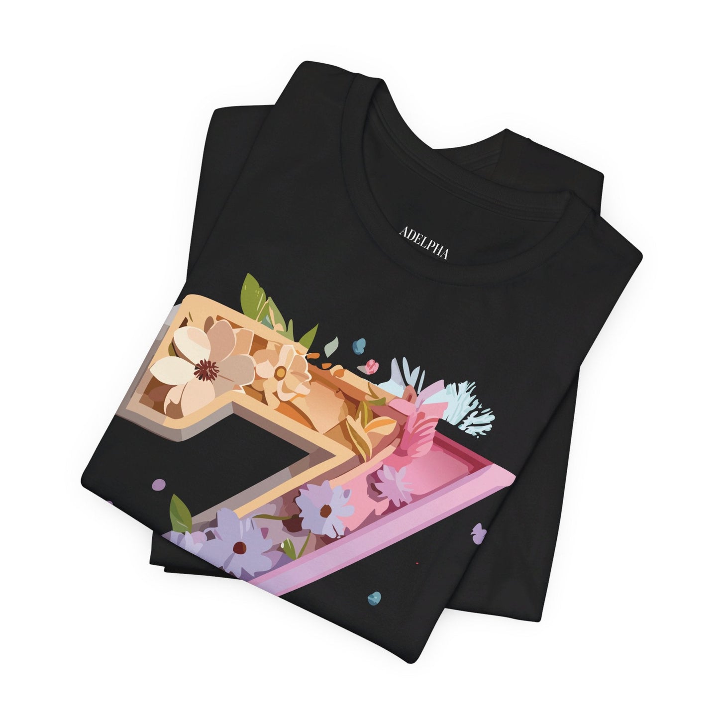 Letter Z Shirt Unisex Graphic Tee Adelpha Vintage Inspired Artwork Short Sleeve Jersey