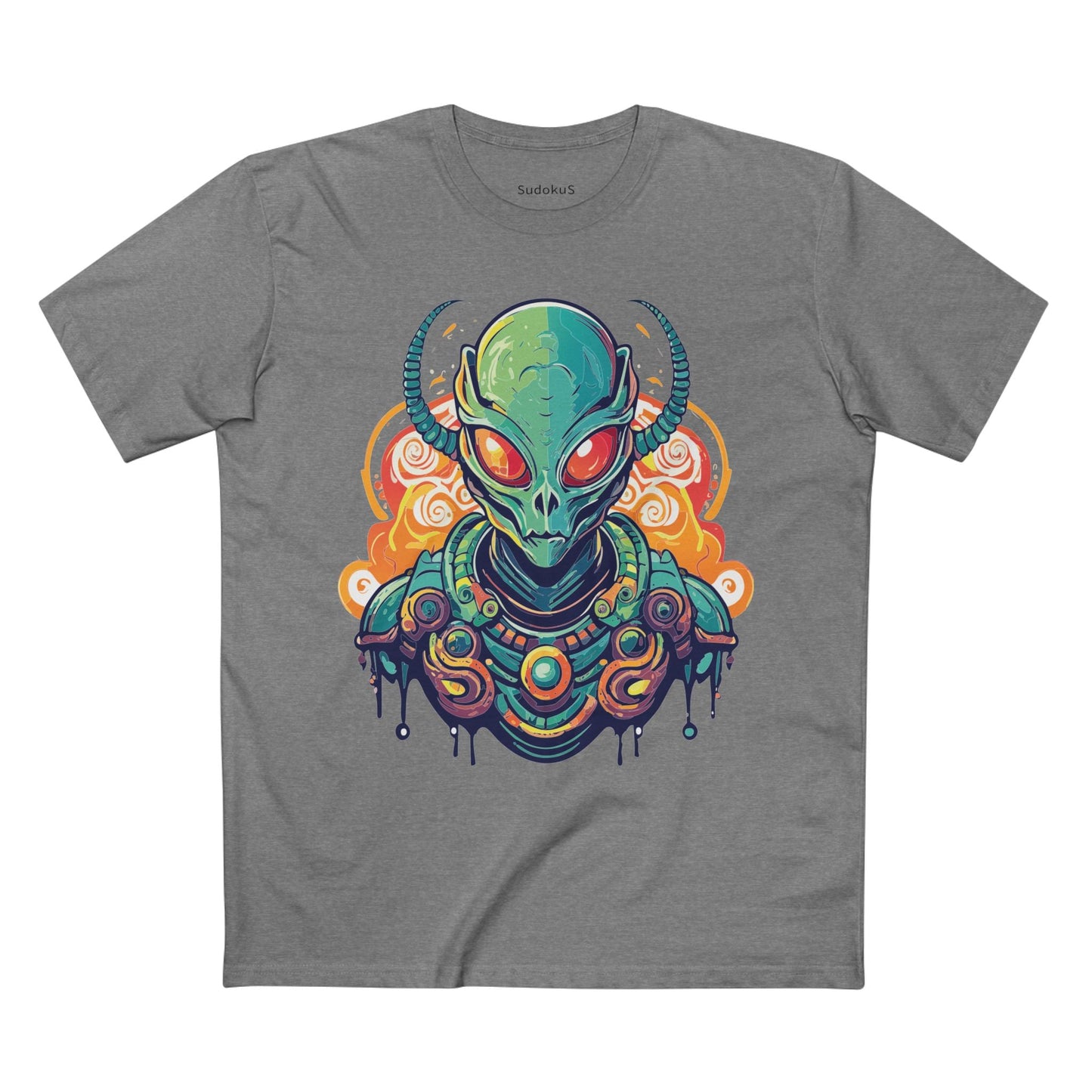 Aliens Graphic Unisex 100 Cotton Staple Tee 25