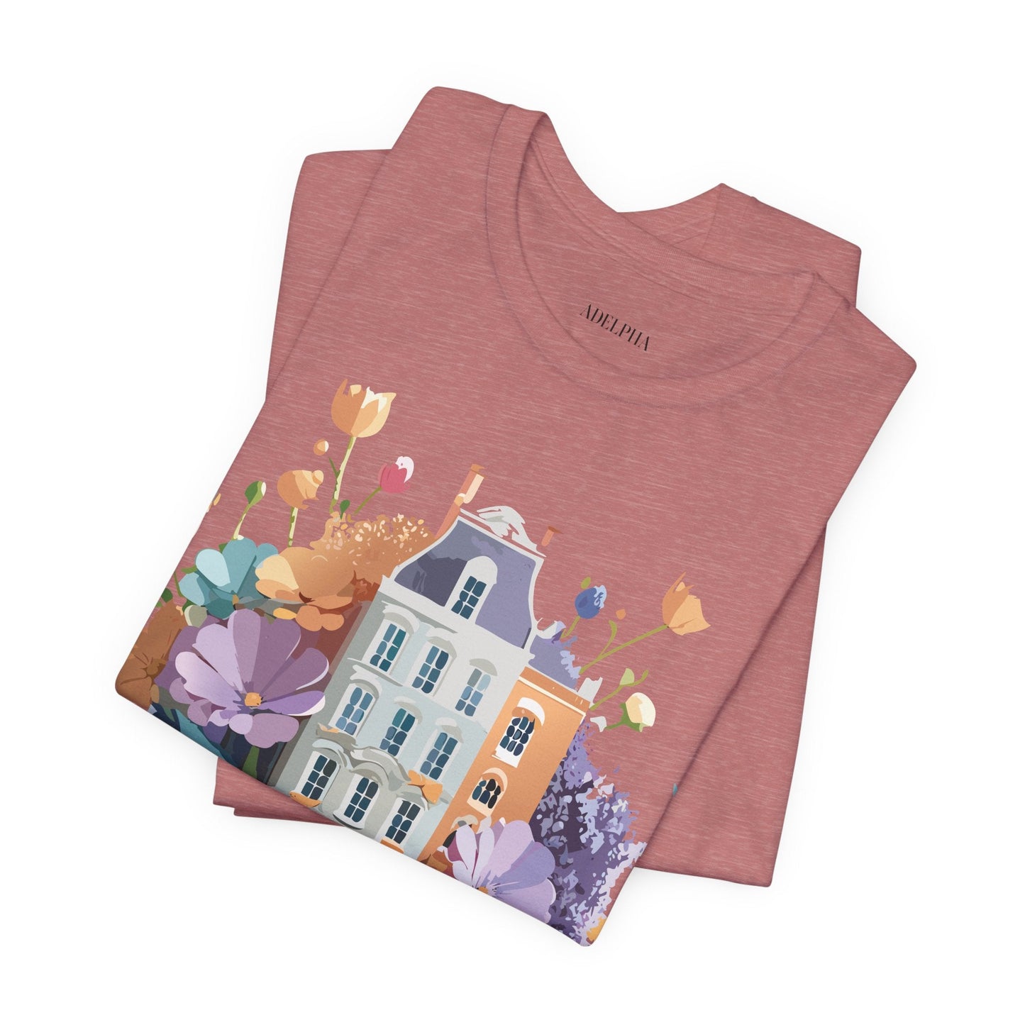 Amsterdam Graphic Tee Unisex Jersey Short Sleeve Shirt Travel Themed Original Artwork