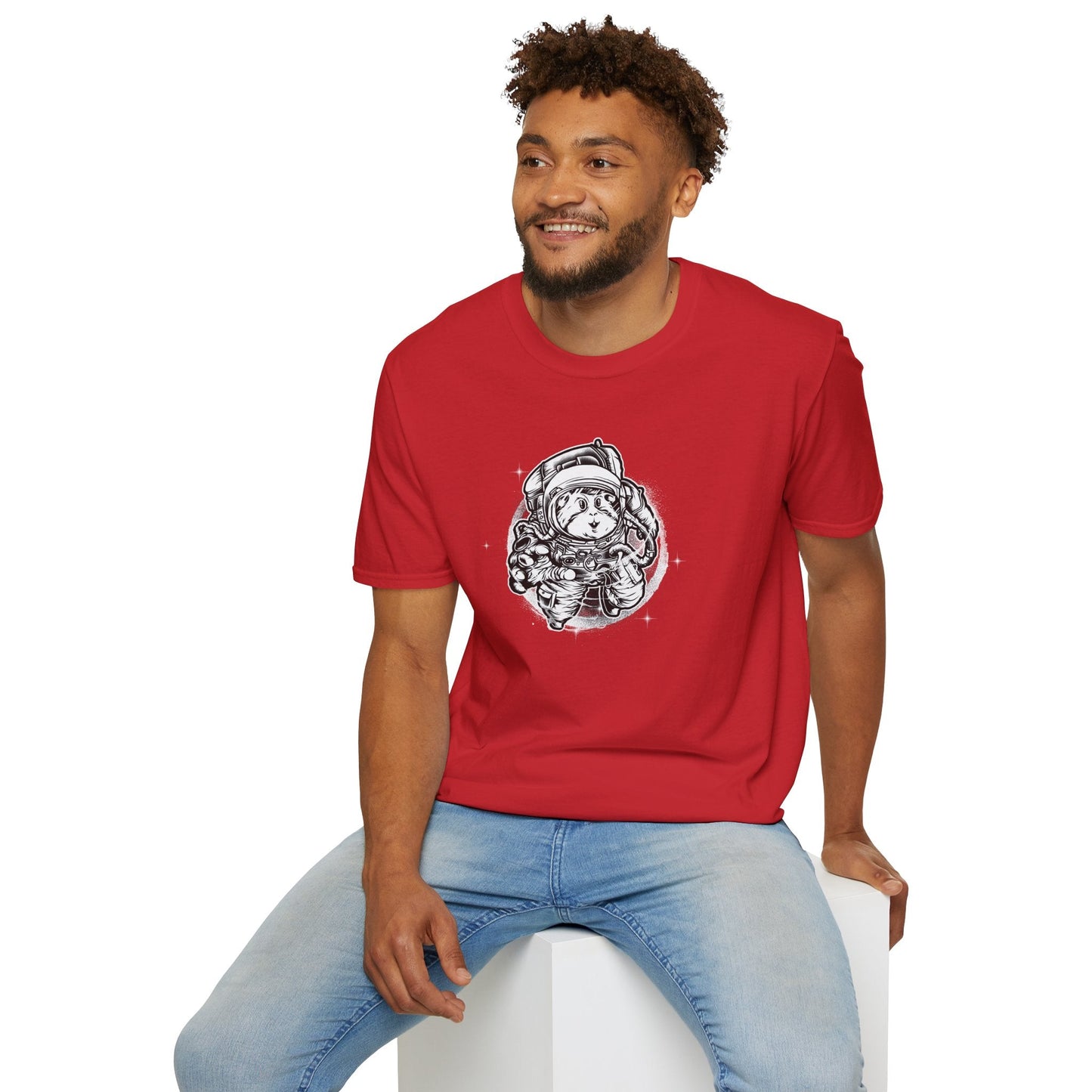 Cartoon T Shirt Animation Tee Funny Design Unisex Gildan Softstyle Cotton 64000 Tee Premium