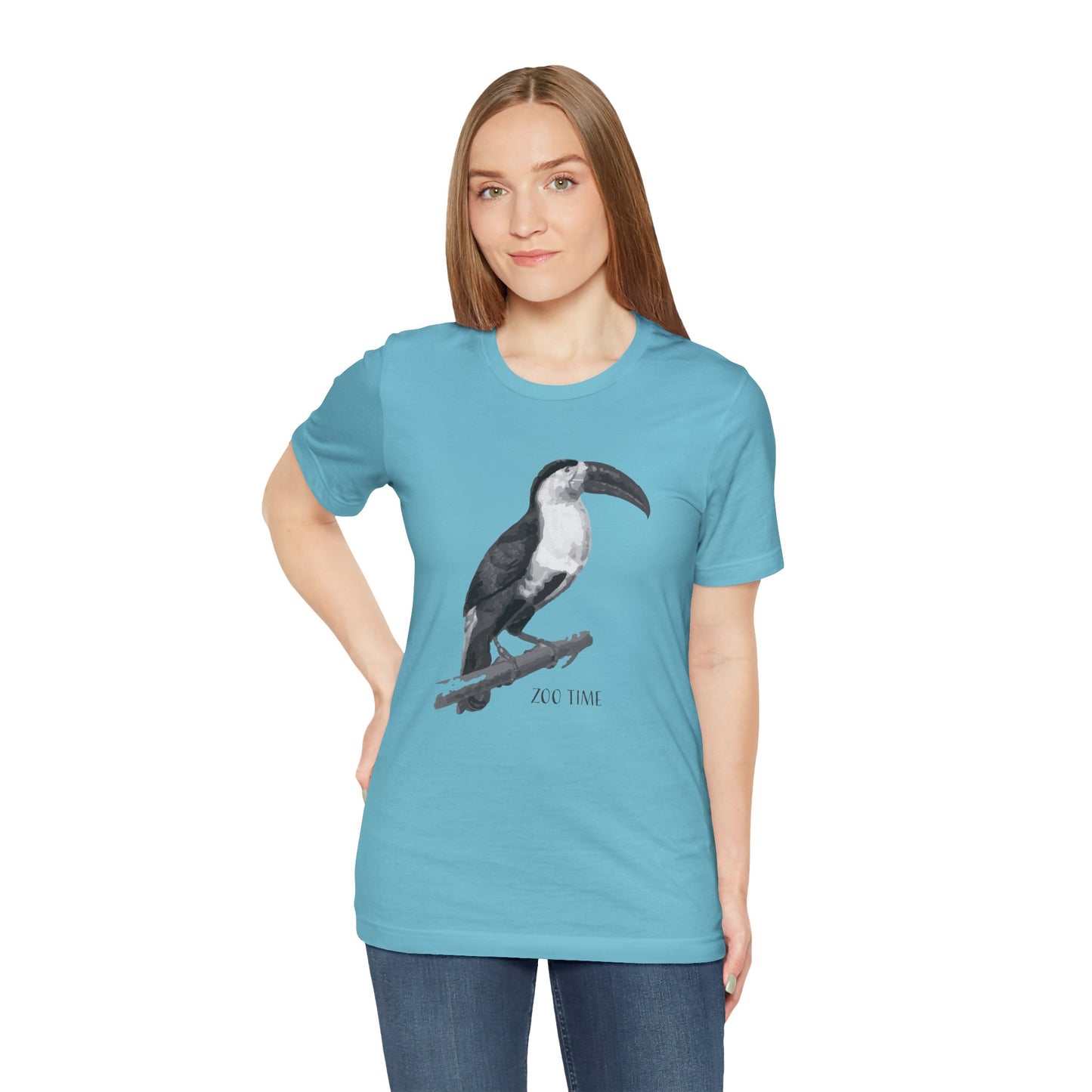 Unisex Tee Shirt with animals Print