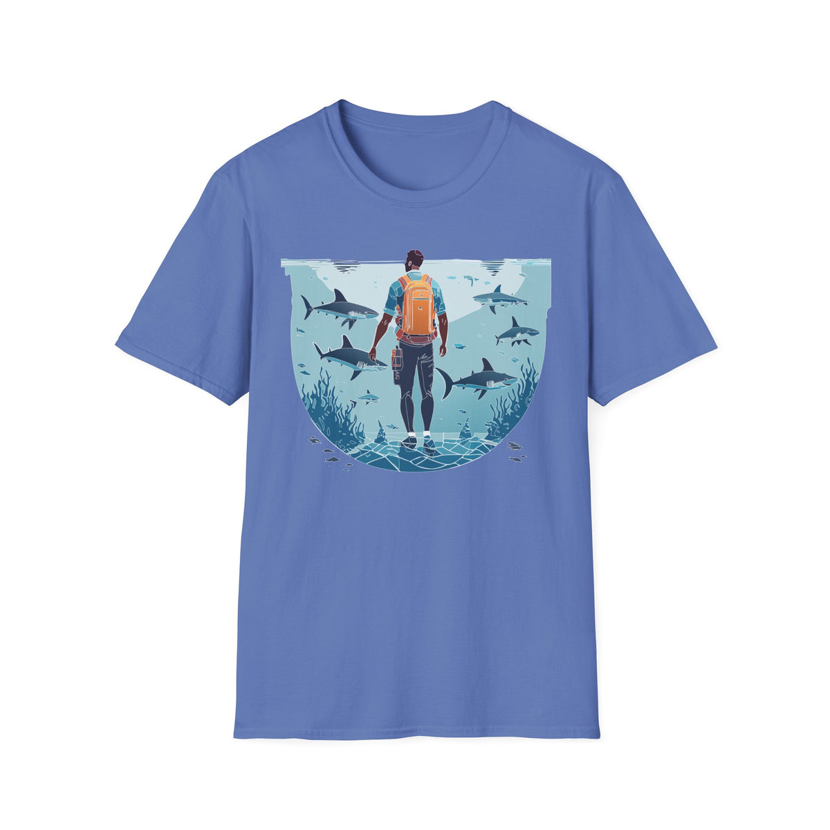Ocean U boat Graphic Tee Gildan Unisex 100 Cotton Tee Shirt c31