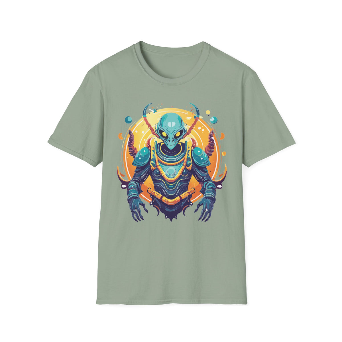 Alien Cosmos Graphic Tee Gildan Unisex 100 Cotton Tee Shirt a5
