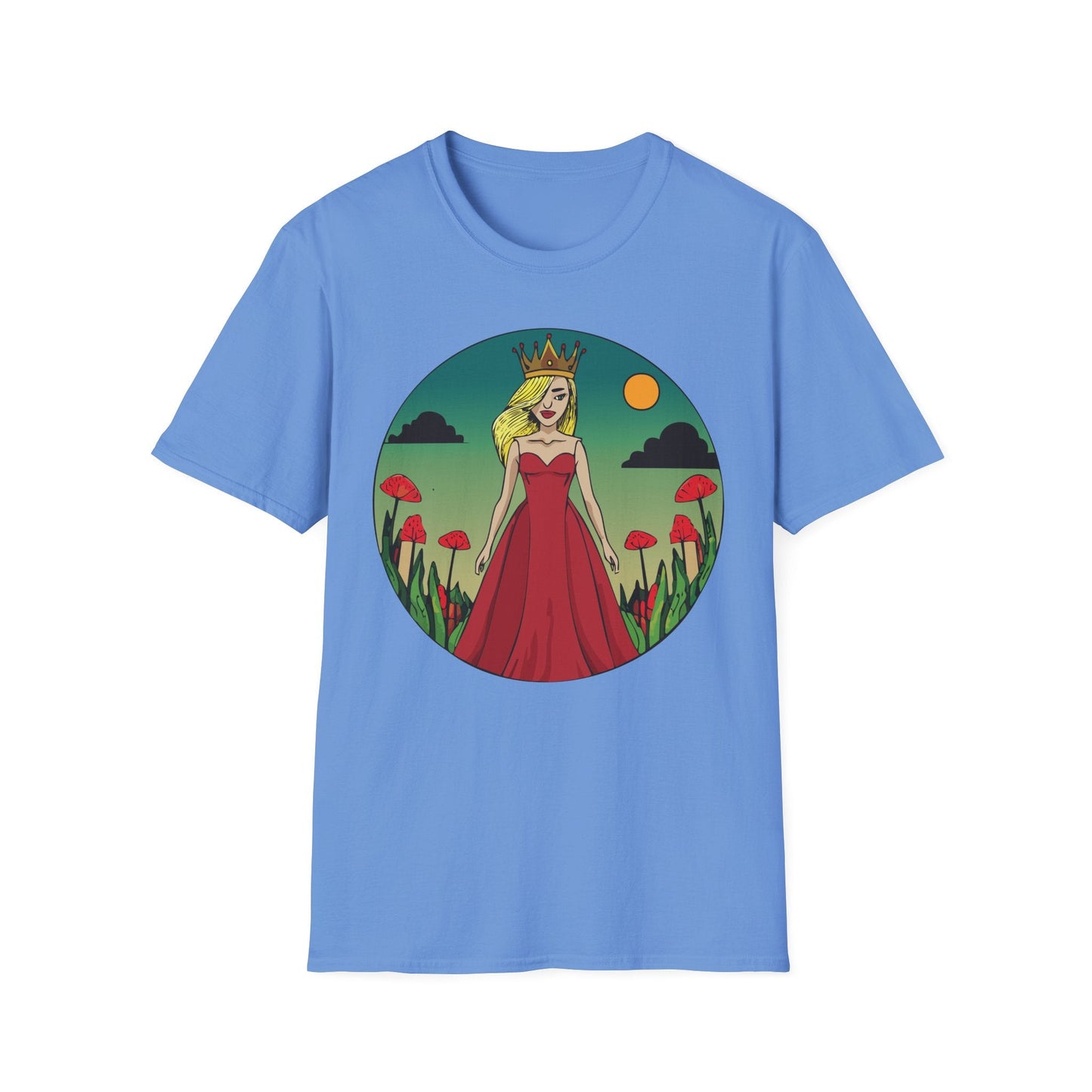 Womens Graphic T Shirt Art Design Tee Unisex Softstyle 64000 Ring Spun Cotton Daily Wear