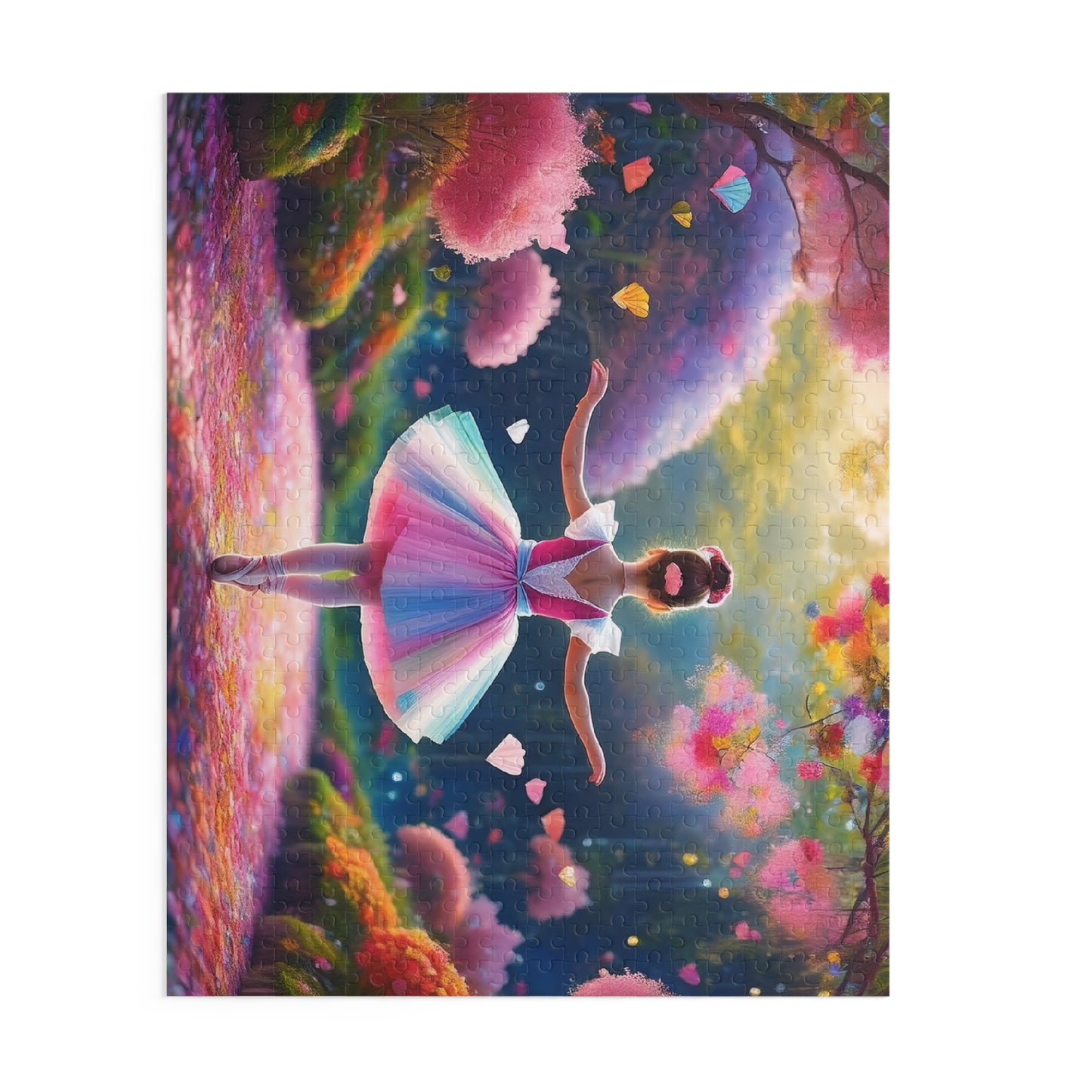 Ballerina Puzzle 500-Chipboard Pieces in Box | Kids Puzzles Size: 16" x 20",  Ages 9+ and Family pn19