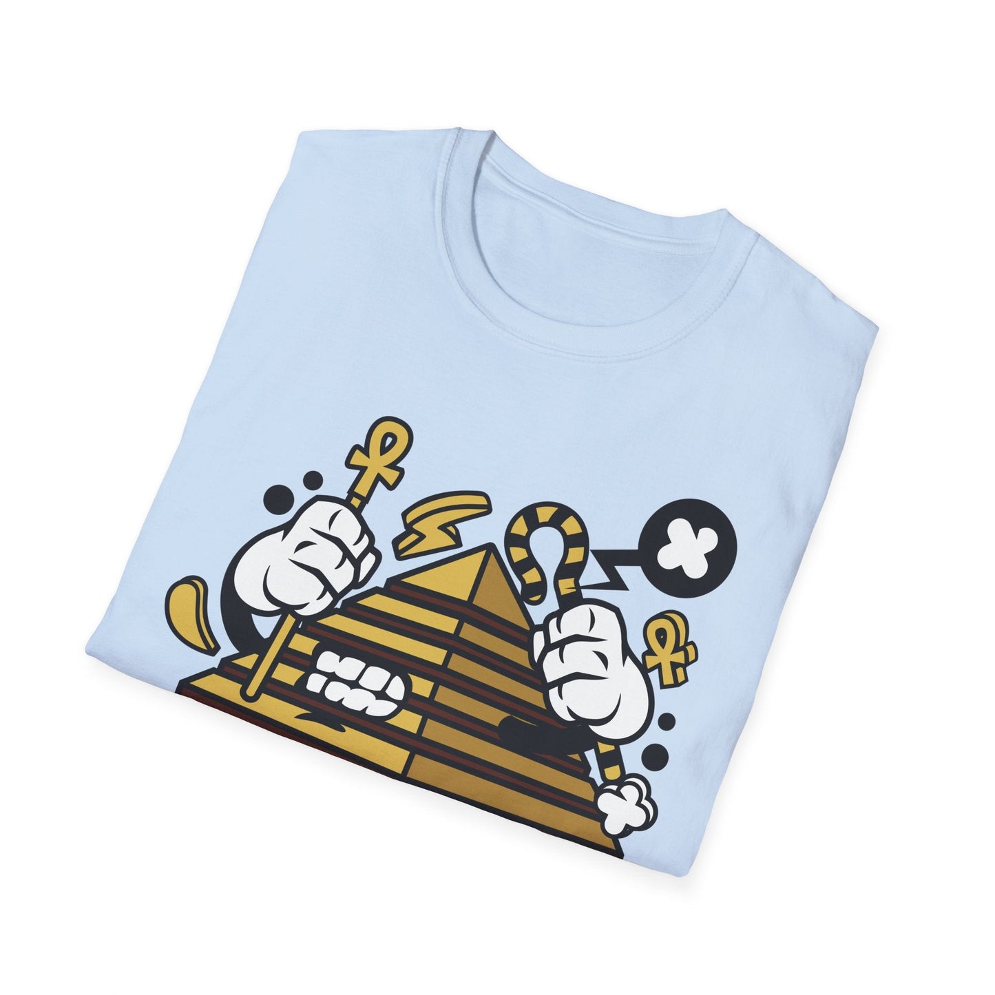 Cartoon T Shirt Animation T Shirt Funny Tee Shirt Short Sleeve Unisex Gildan Softstyle 64000 Cotton