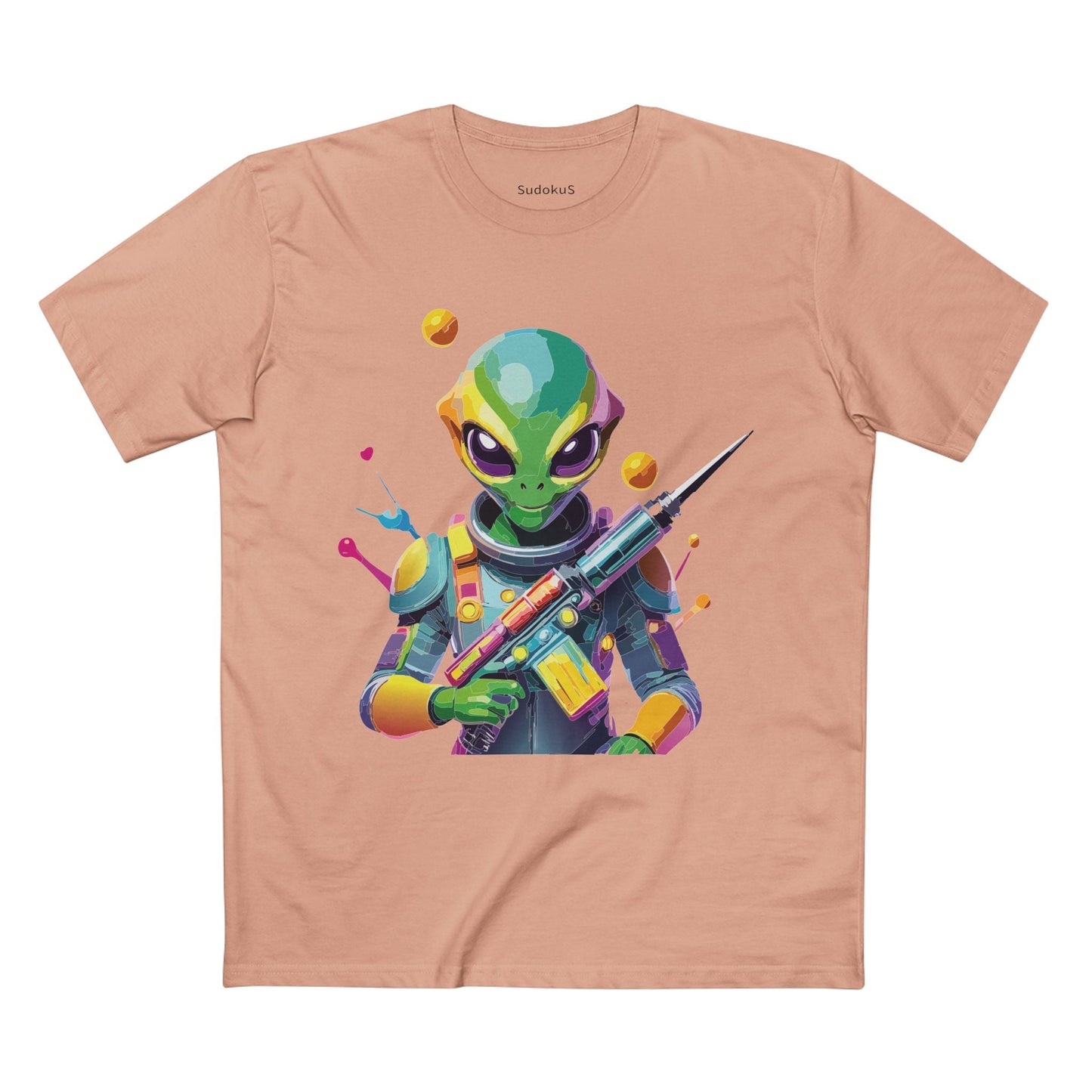 Aliens Graphic Unisex 100 Cotton Staple Tee 59