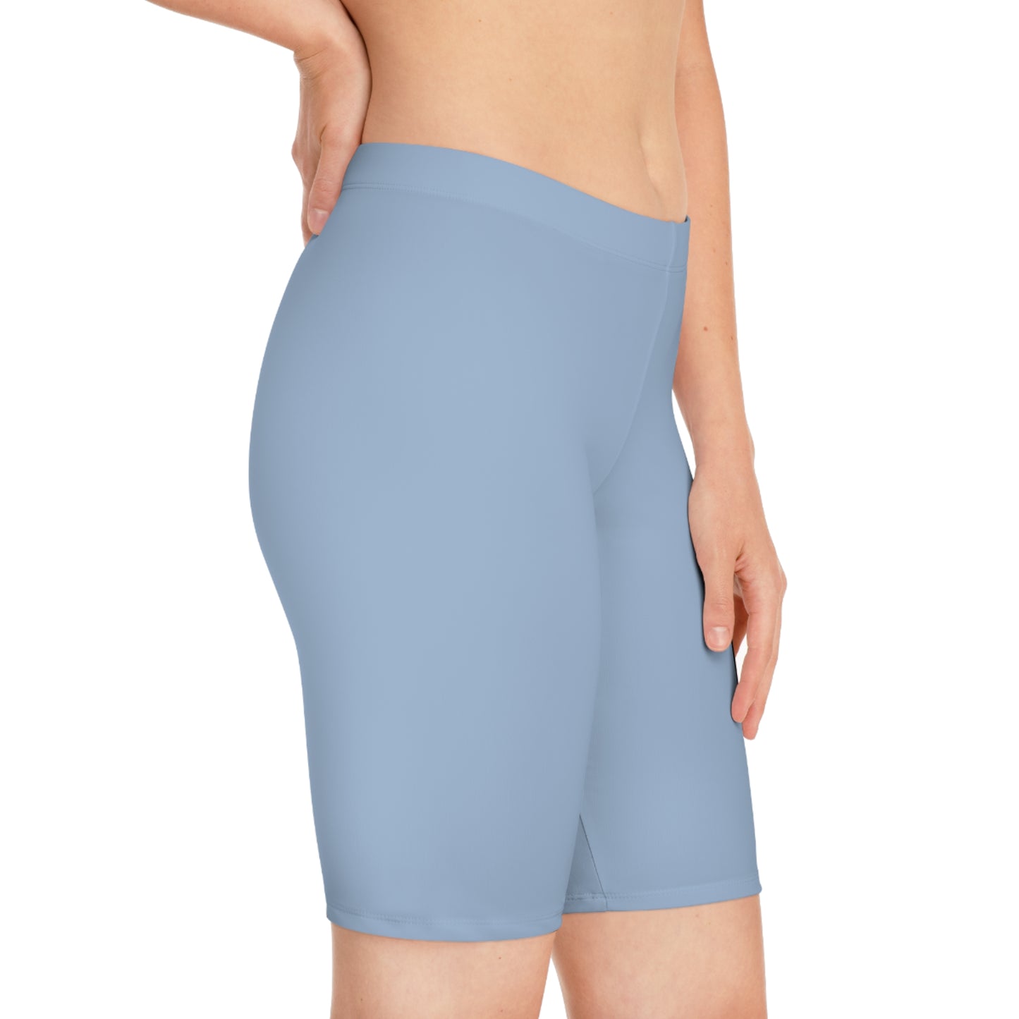 Blue Color Biker Shorts, Blue Biker Shorts 3