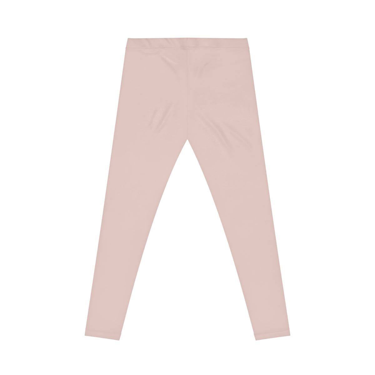 Desert Spring Beige Color Women's Poly-Span Casual Leggings XS-2XL