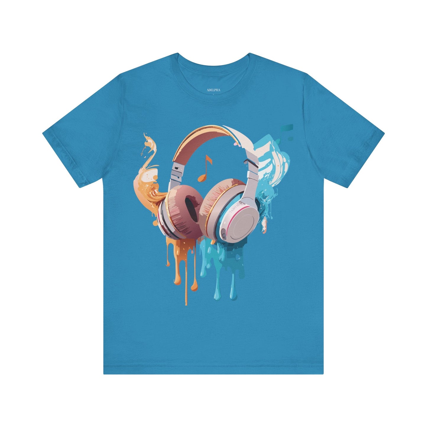 Adelpha Music T Shirt Unisex Graphic Tee Vintage Inspired Artwork Short Sleeve Premium