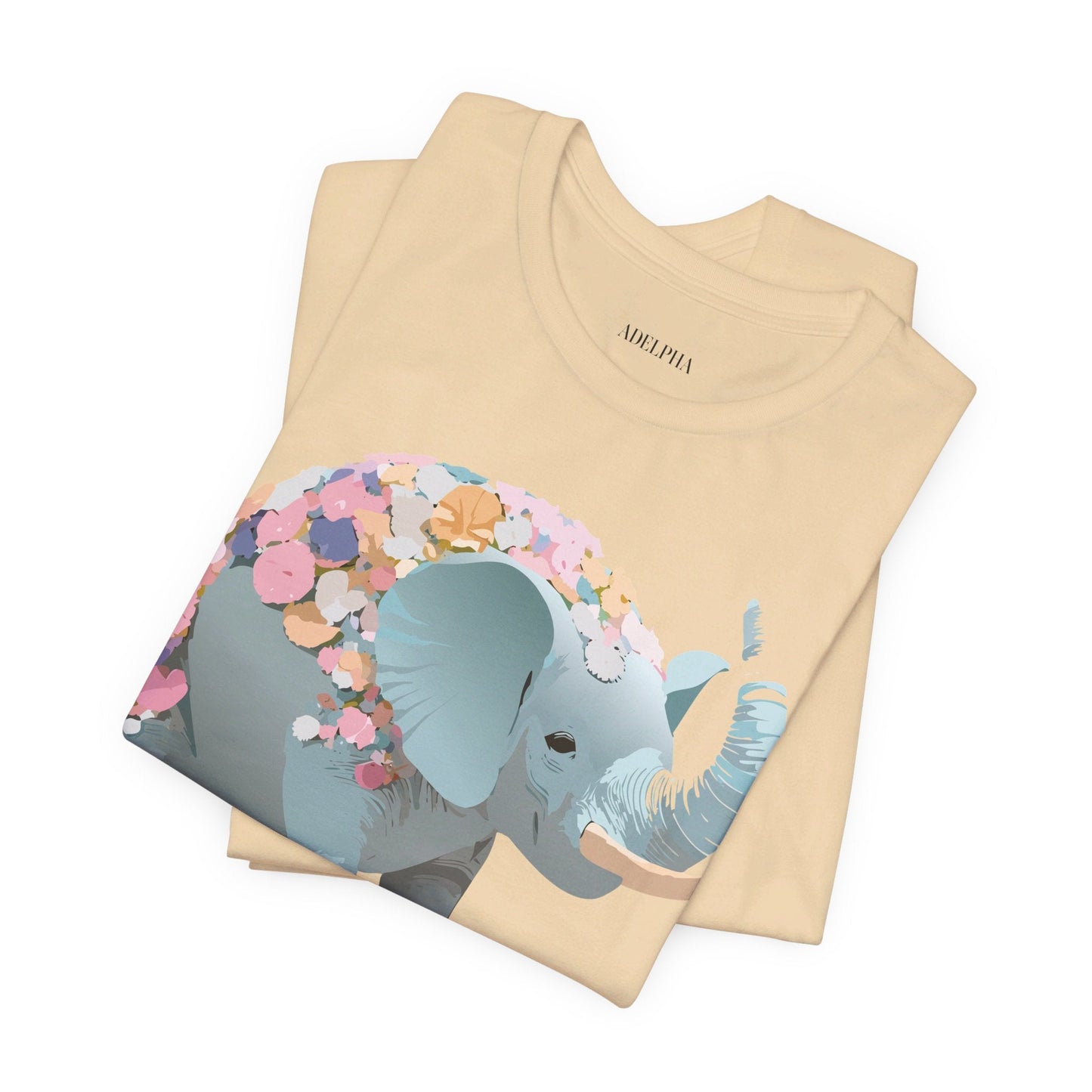 Elephant Graphic T Shirt From Adelpha Unisex Jersey Short Sleeve Vintage Inspired Art Design Tee