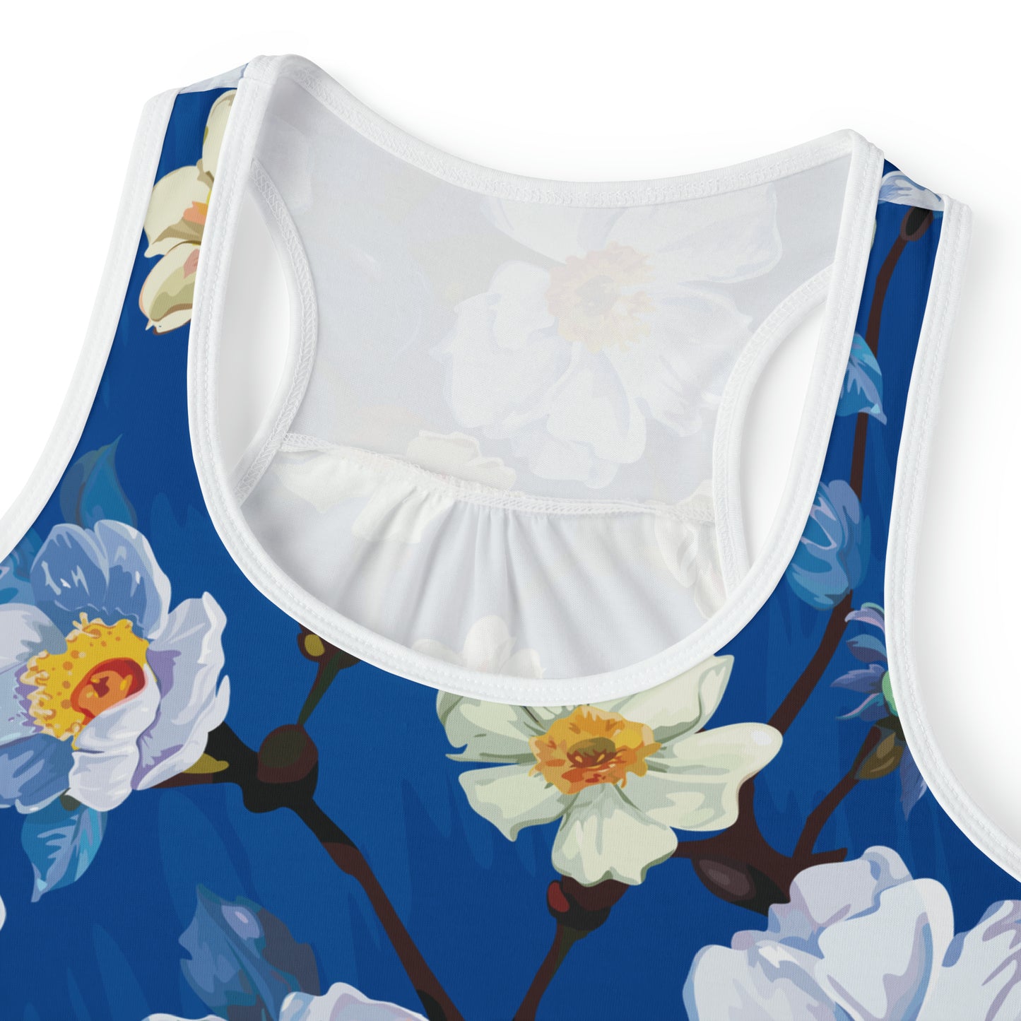 Camiseta de tirantes de verano con estampados florales