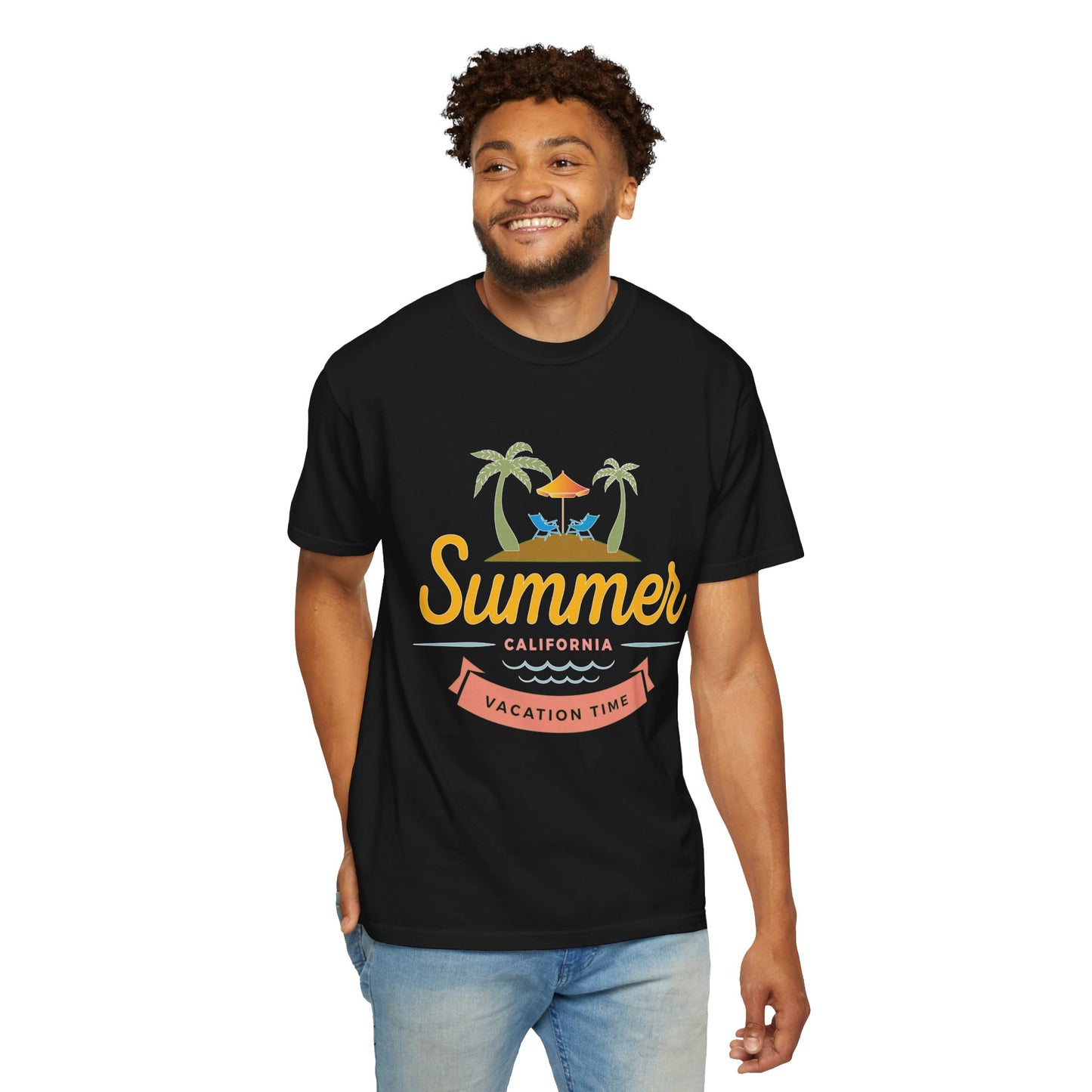 Unisex T-shirt with summer design