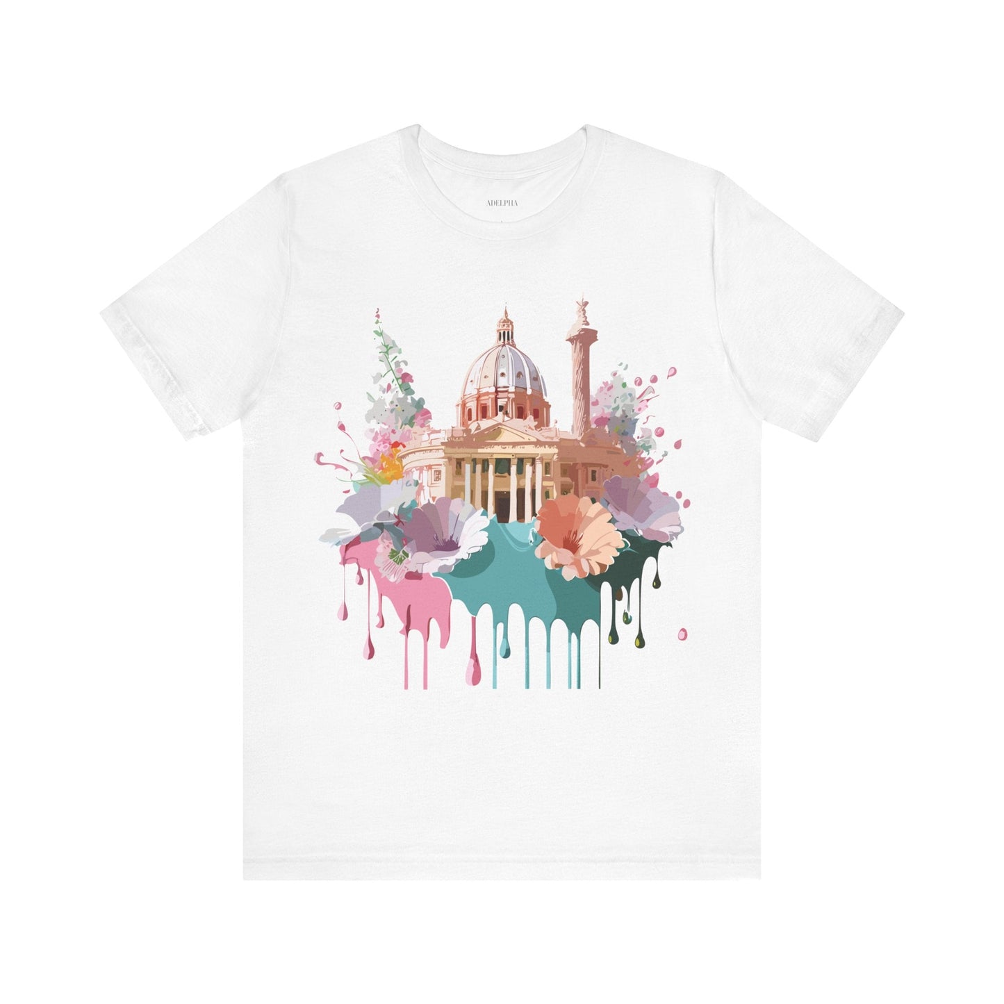 Unisex Rome Graphic Tee Tourist Shirt Adelpha Vintage Artwork Premium Comfort Everyday Wear