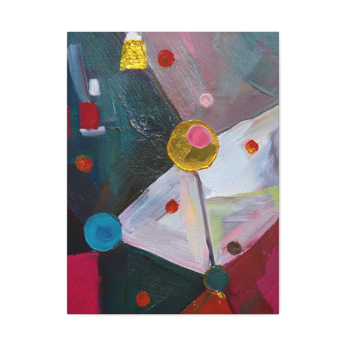 Abstract Oil Painting Print Canvas 20x24,20x30,24x30 24x32,24x36,30x40 32x48,36x48,40x60 Pine-Wood Inner Frame ABS-166