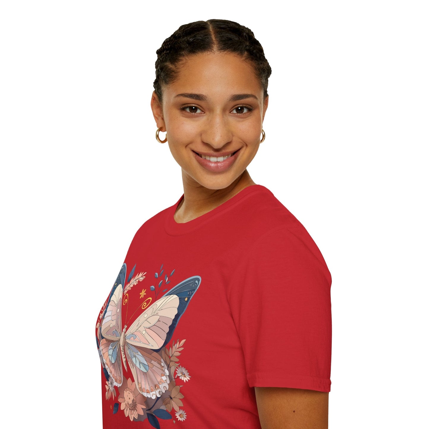Monarch Butterfly Shirt Unisex Softstyle T Shirt 100 Percent Ring Spun Cotton Gildan 64000