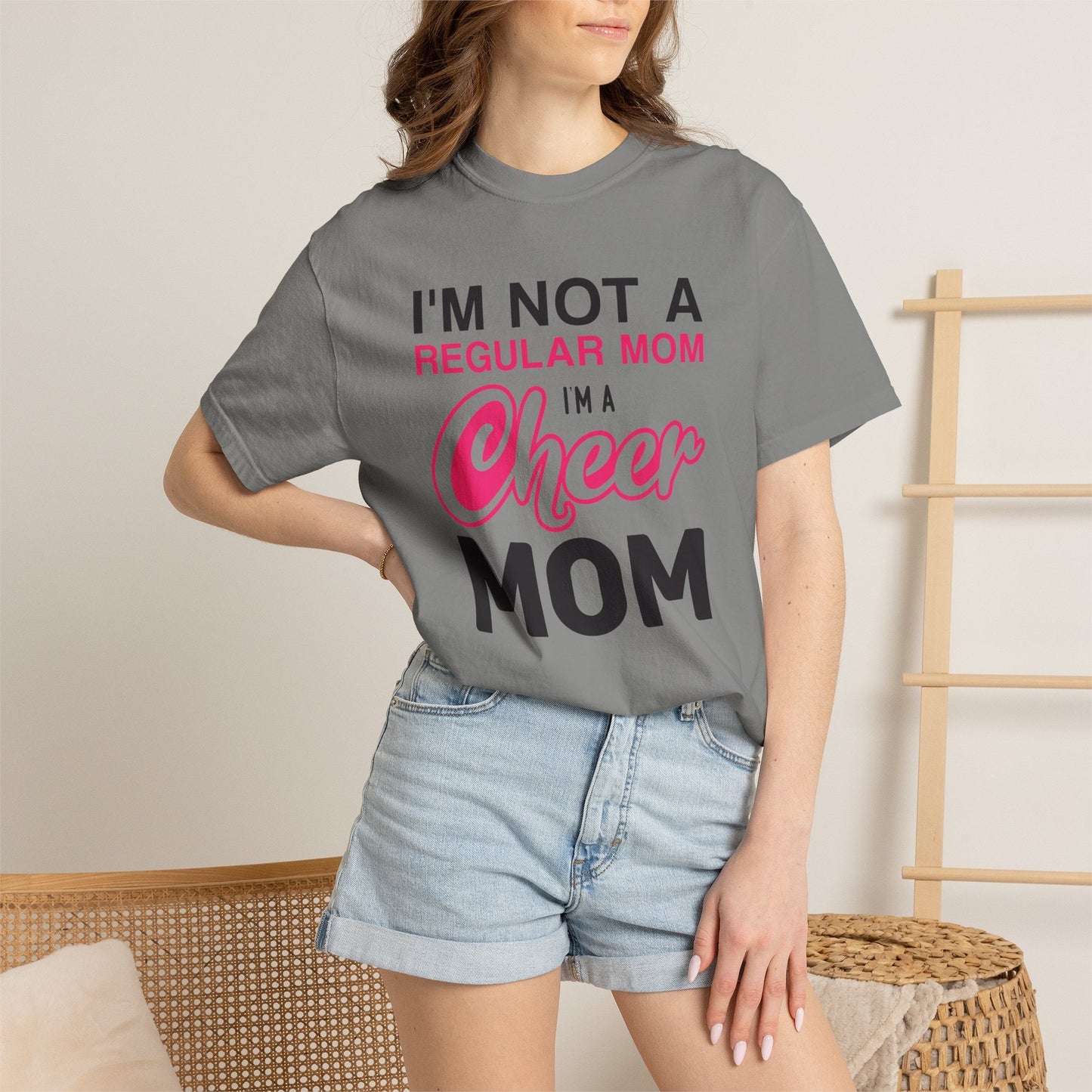 Mom T-shirt Mother's Day Mama Tee Unisex Comfort Colors Garment-Dyed Cotton h23