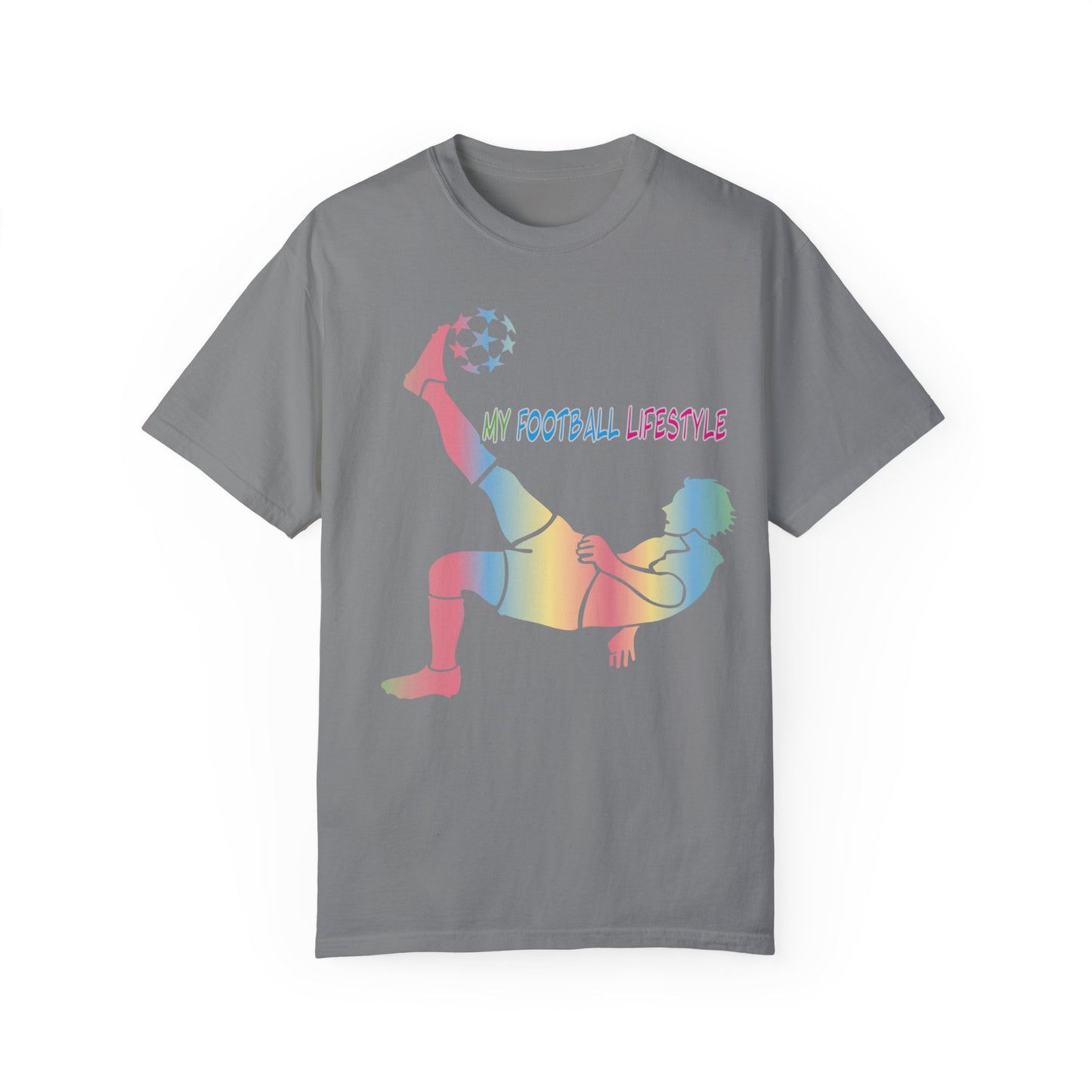 Unisex T-shirt with sports art design