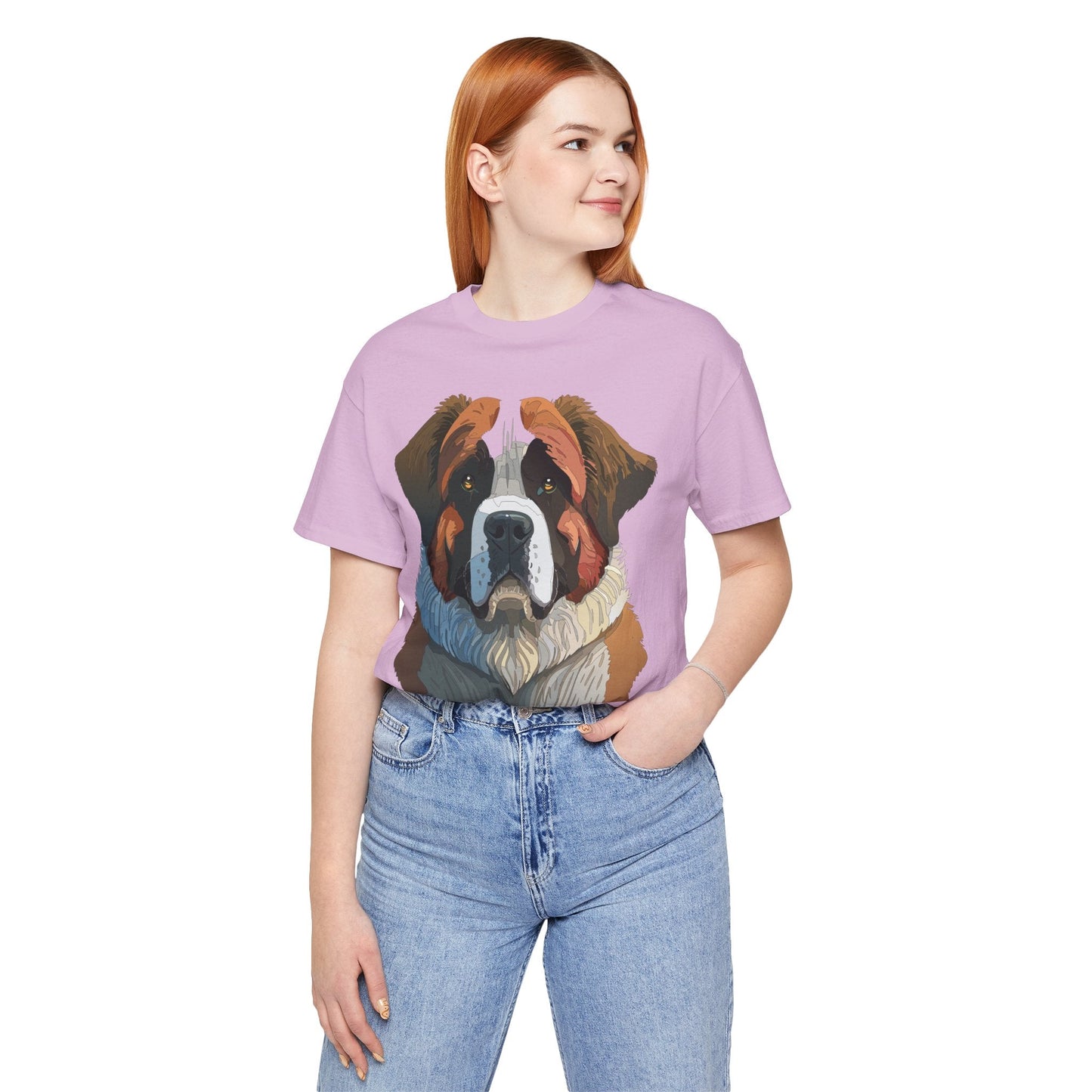 Unisex Animal Shirt Art Design Tee With Wild Animals Print Casual Comfort Wear Everyday Style