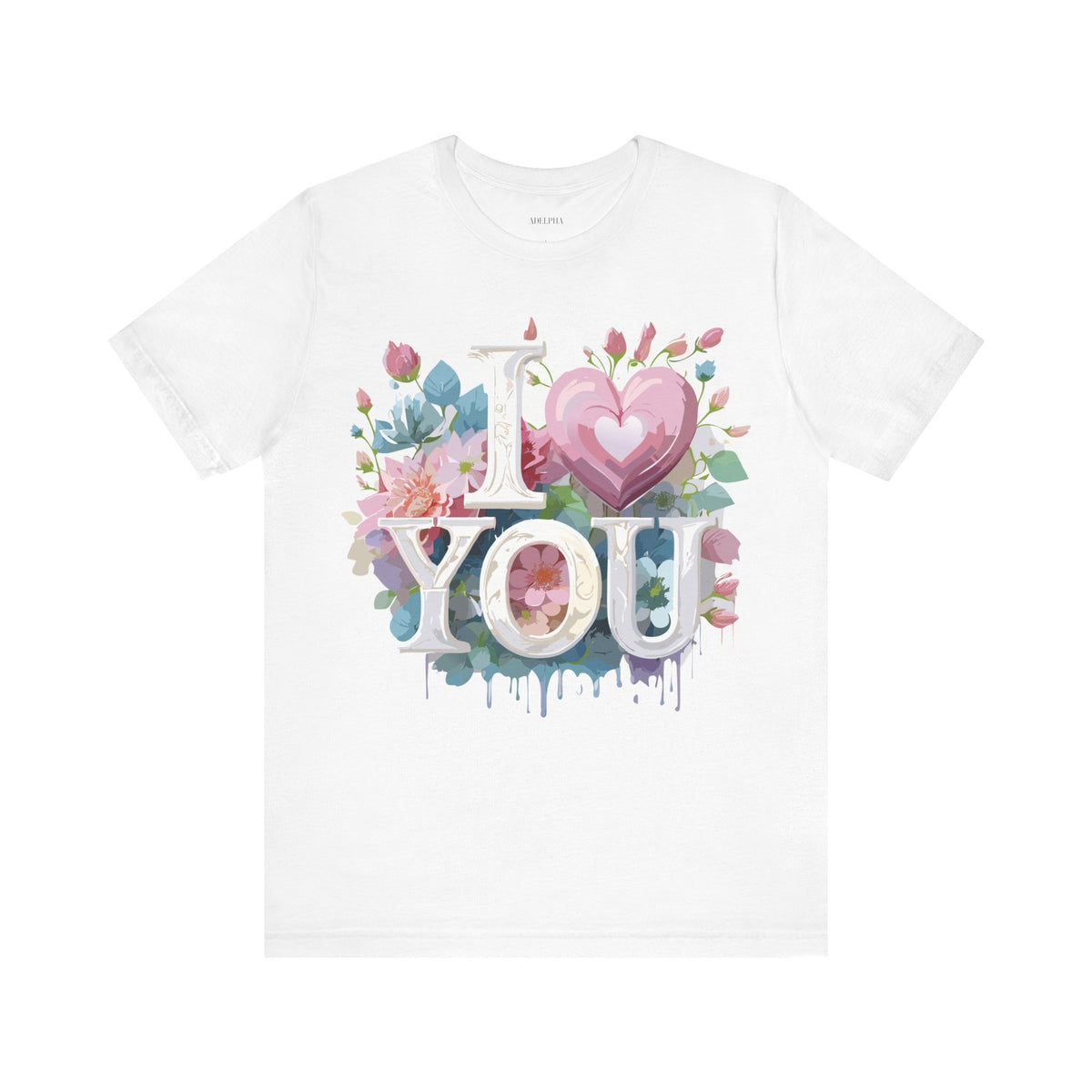 Valentine's Day Graphic Unisex Cotton Bella+Canvas Tee m196