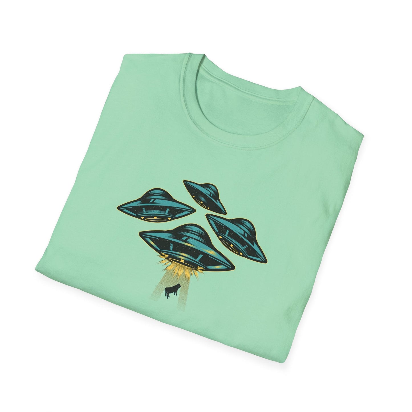 Funny T Shirts UFO Tees Funny Aliens Shirt  17