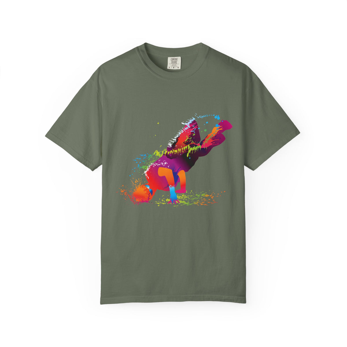 Sports Graphic Unisex T-Shirt Garment Dyed Cotton Relaxed Fit Comfort Colors 1