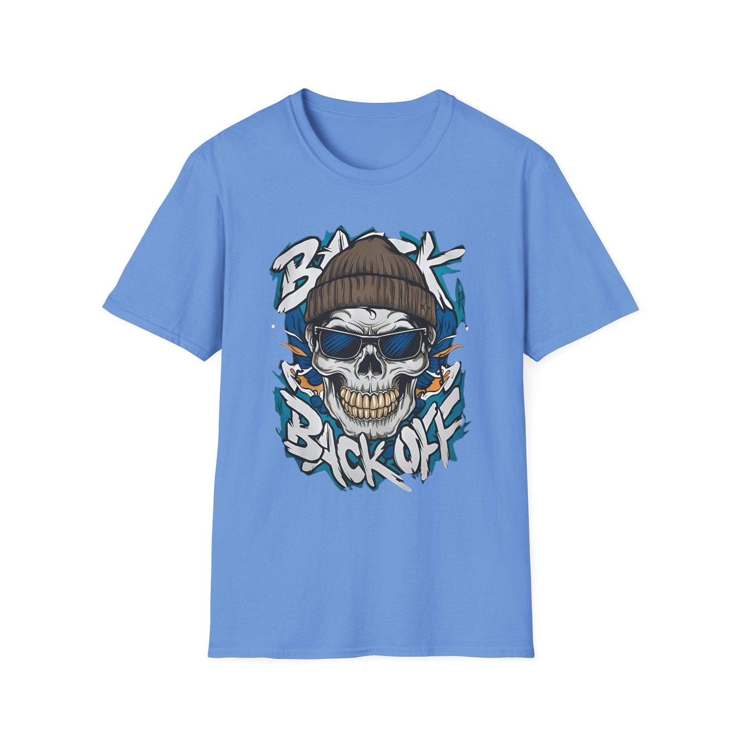 Gildan Softstyle Skull Tee Shirt Unisex Skeleton Design 100 Percent Cotton Graphic Tee