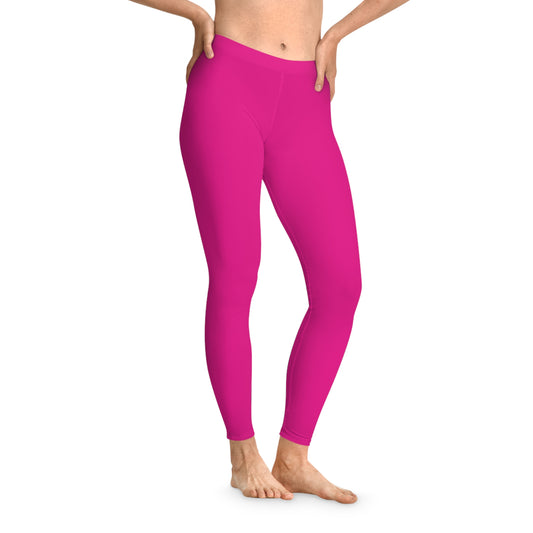 Pink Color Leggings, Pink Leggings 12