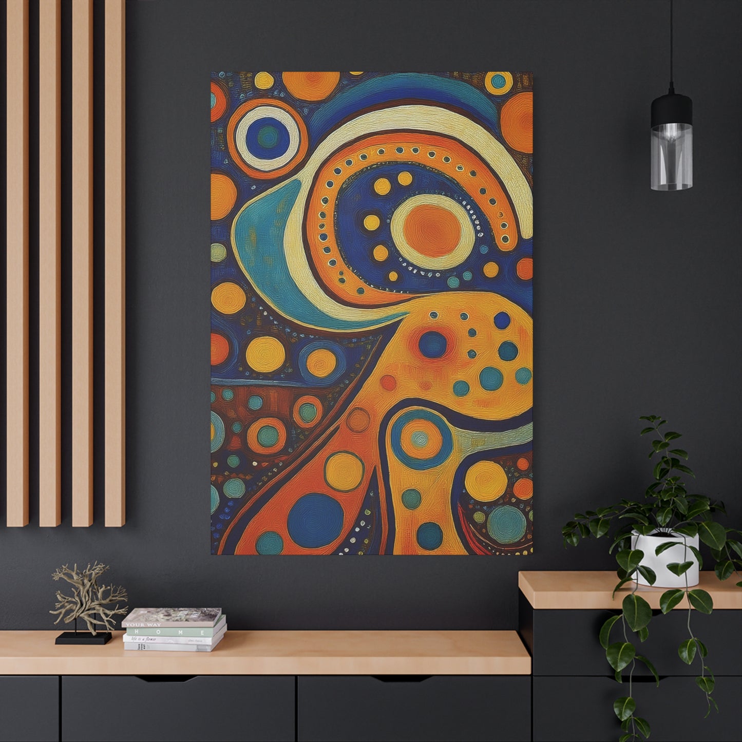 Abstract Oil Painting Print Canvas 20x24,20x30,24x30 24x32,24x36,30x40 32x48,36x48,40x60 Pine-Wood Inner Frame ABS-110