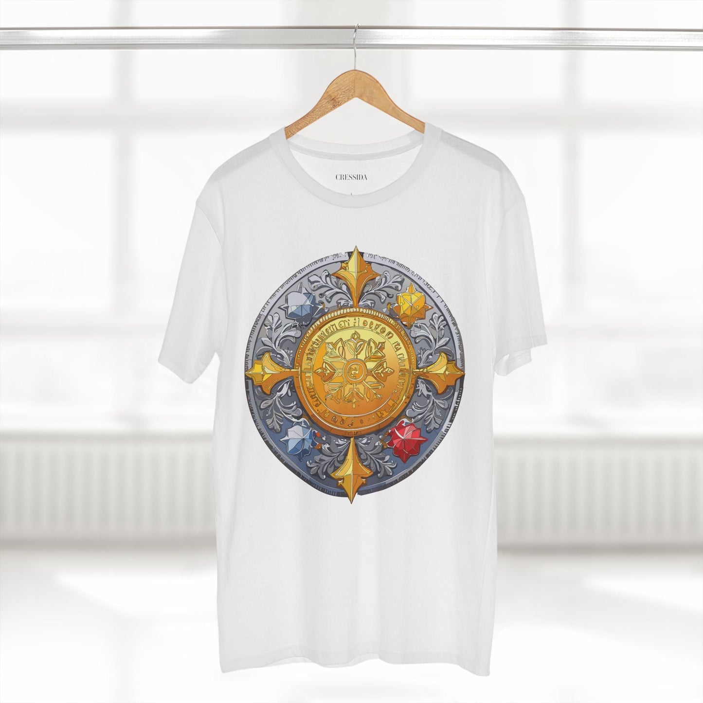 Antique Gold Coin Graphic Design T-Shirt Unisex 100 Cotton With Golden Print Artwork Tee 2