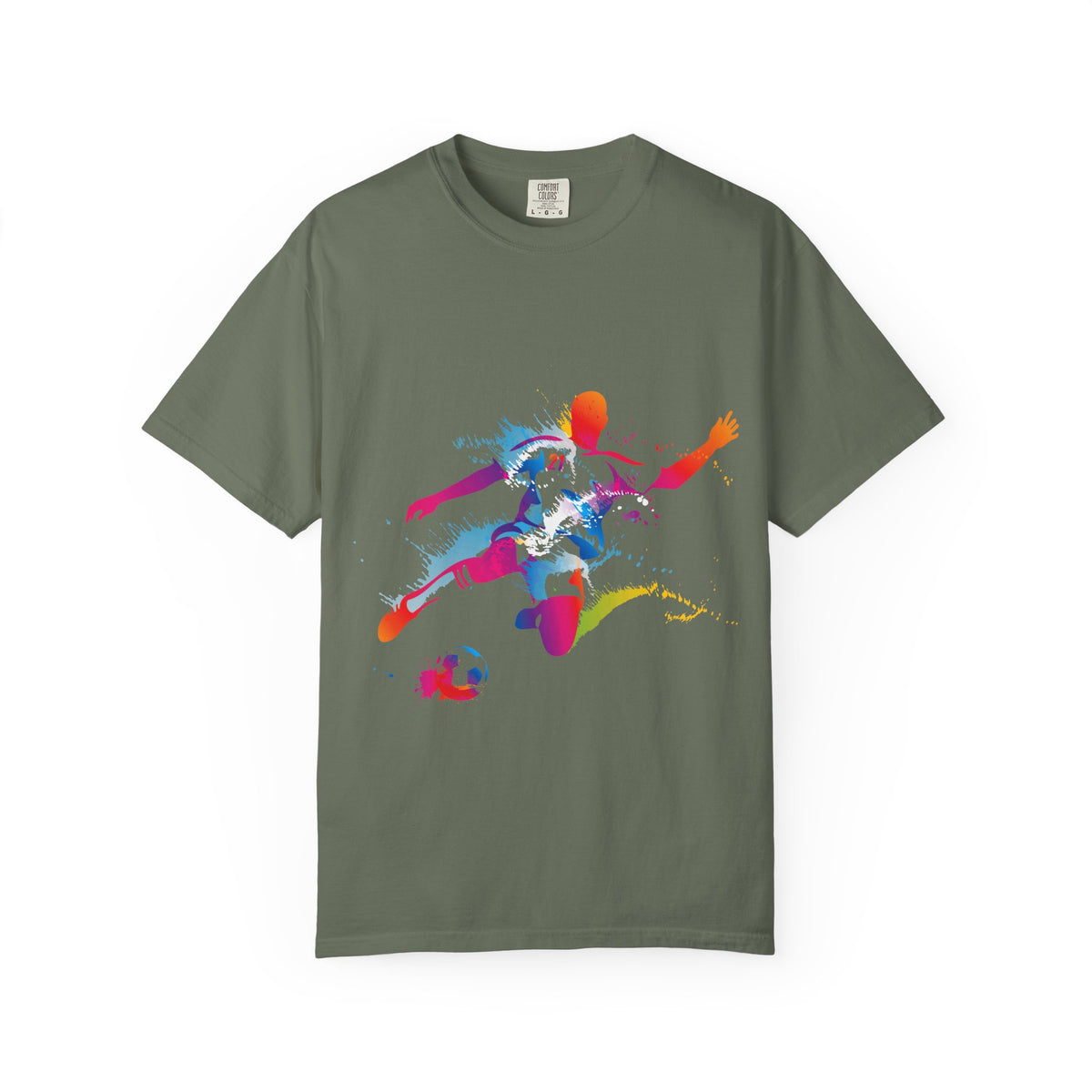 Sports Graphic Unisex T-Shirt Garment Dyed Cotton Relaxed Fit Comfort Colors 5