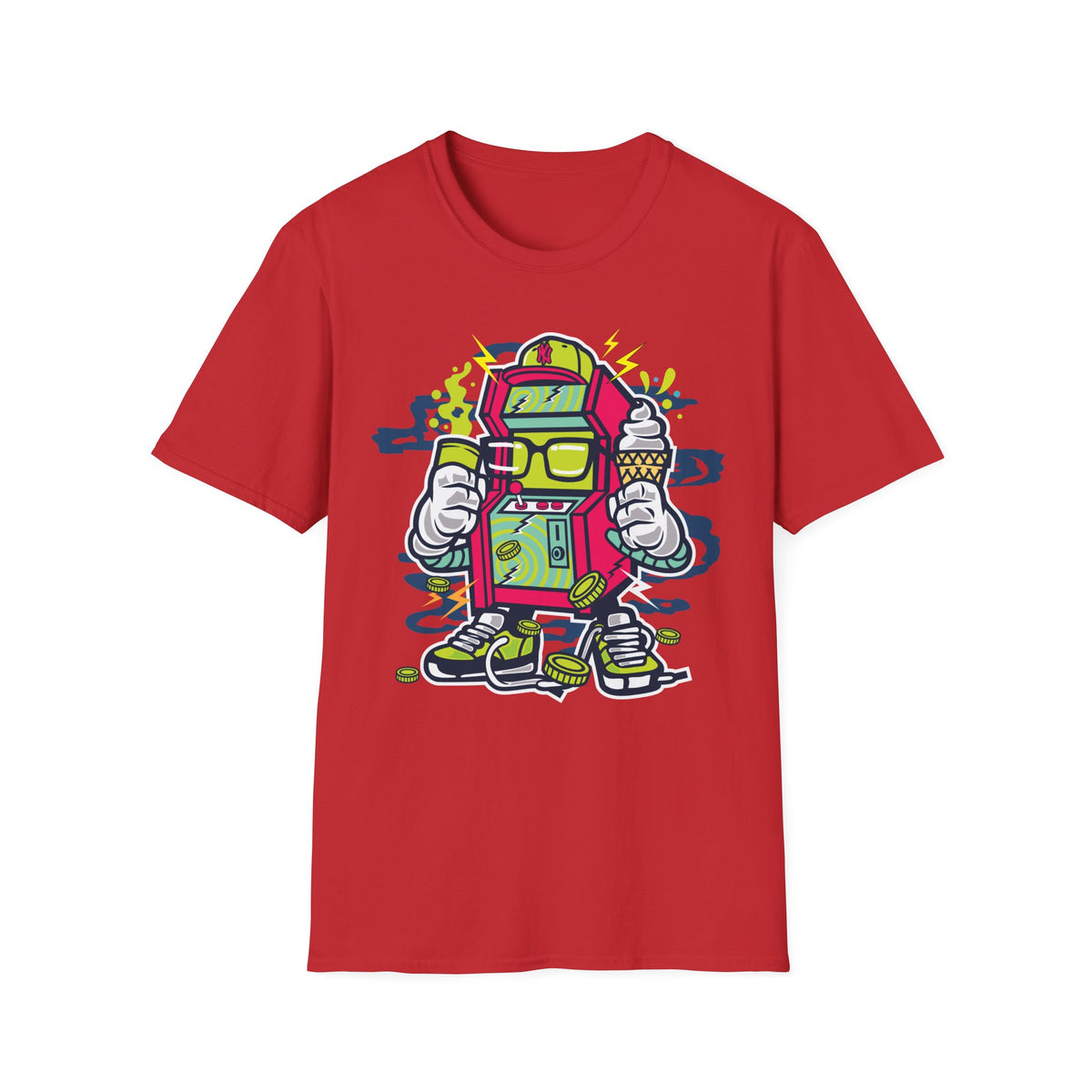 Funny Cartoon Animation Graphic Tee Gildan Unisex 100 Cotton Tee Shirt f102