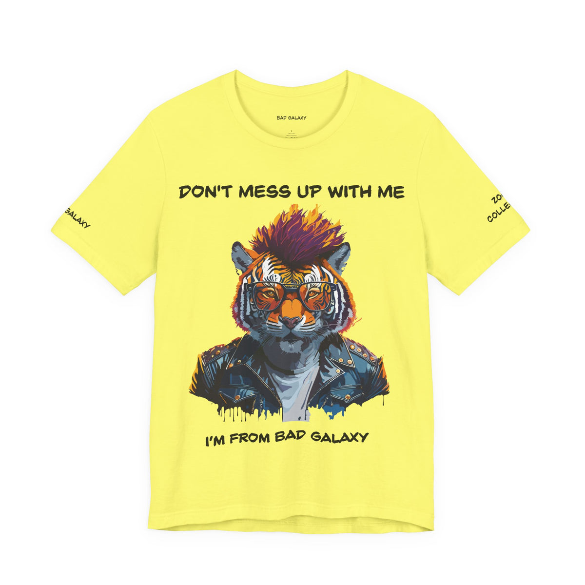 Animal Graphic Unisex Cotton Bella+Canvas Tee with Art Design b8