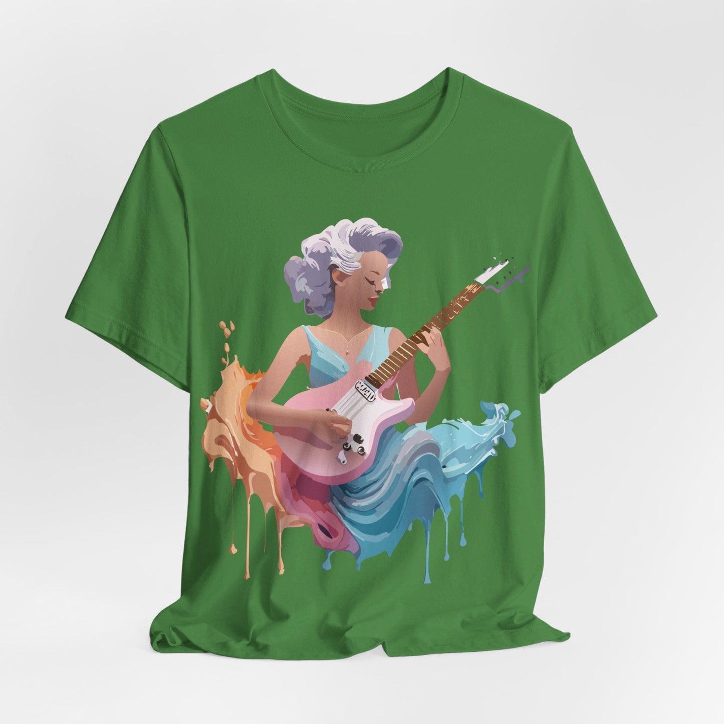 Music Graphic Tee Unisex Jersey Short Sleeve Adelpha Art Design Vintage Inspired Artwork