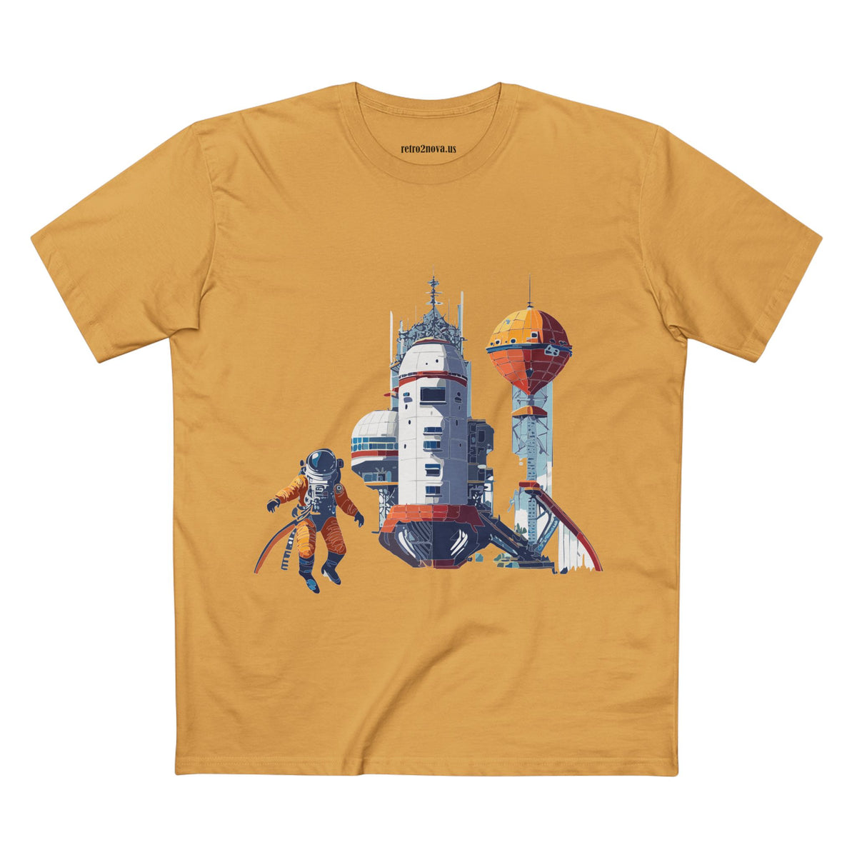 Cosmos Astronaut Graphic Tee Staple Unisex 100 Cotton Tee Shirt - CS-10