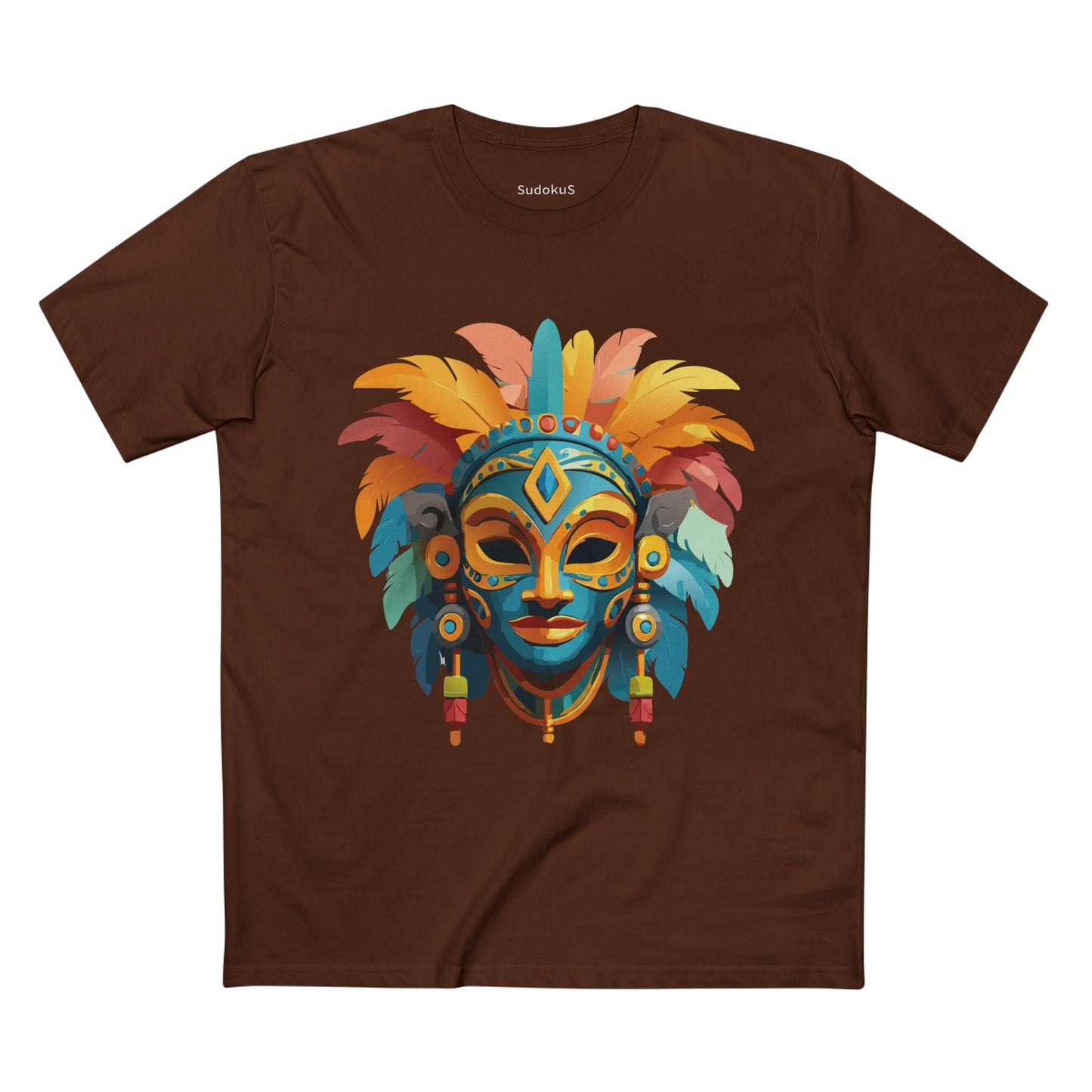 Mask Graphic Unisex 100 Cotton Staple Tee 2