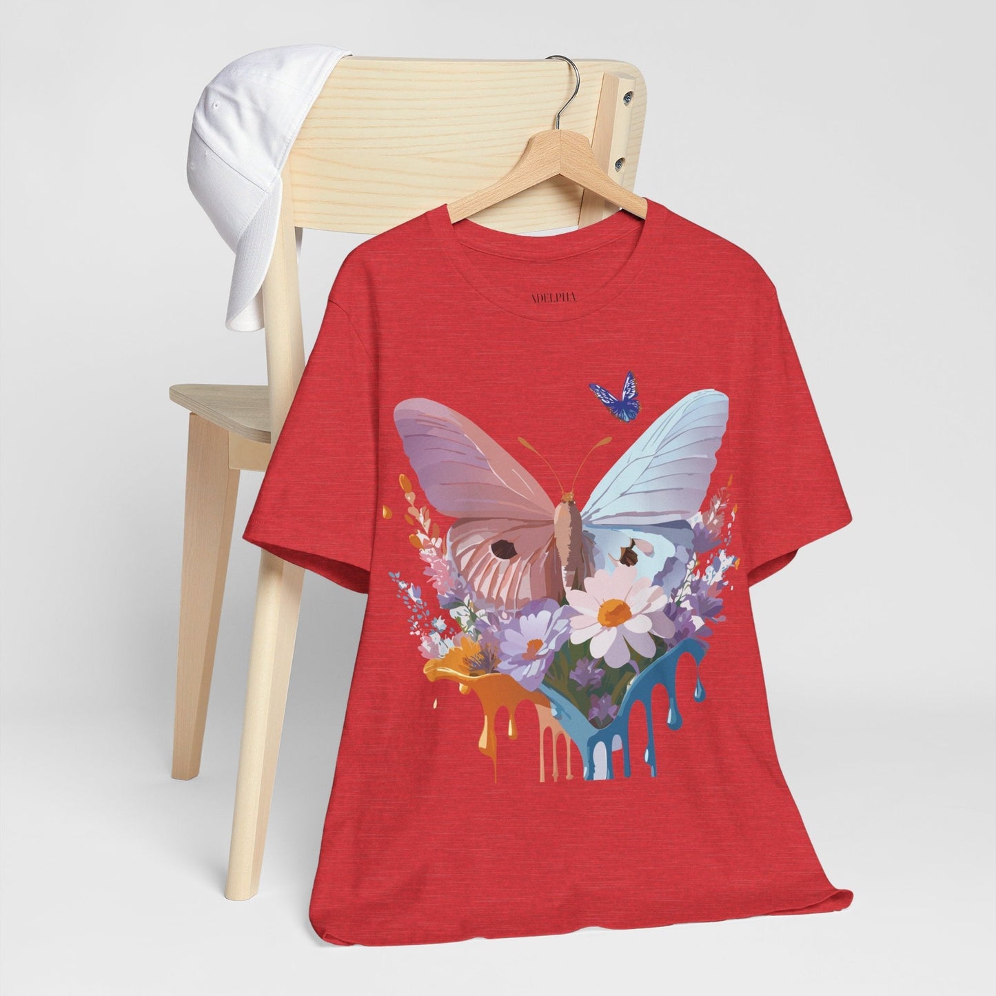 Adelpha Butterfly Graphic Tee Unisex Short Sleeve Vintage Inspired Artwork