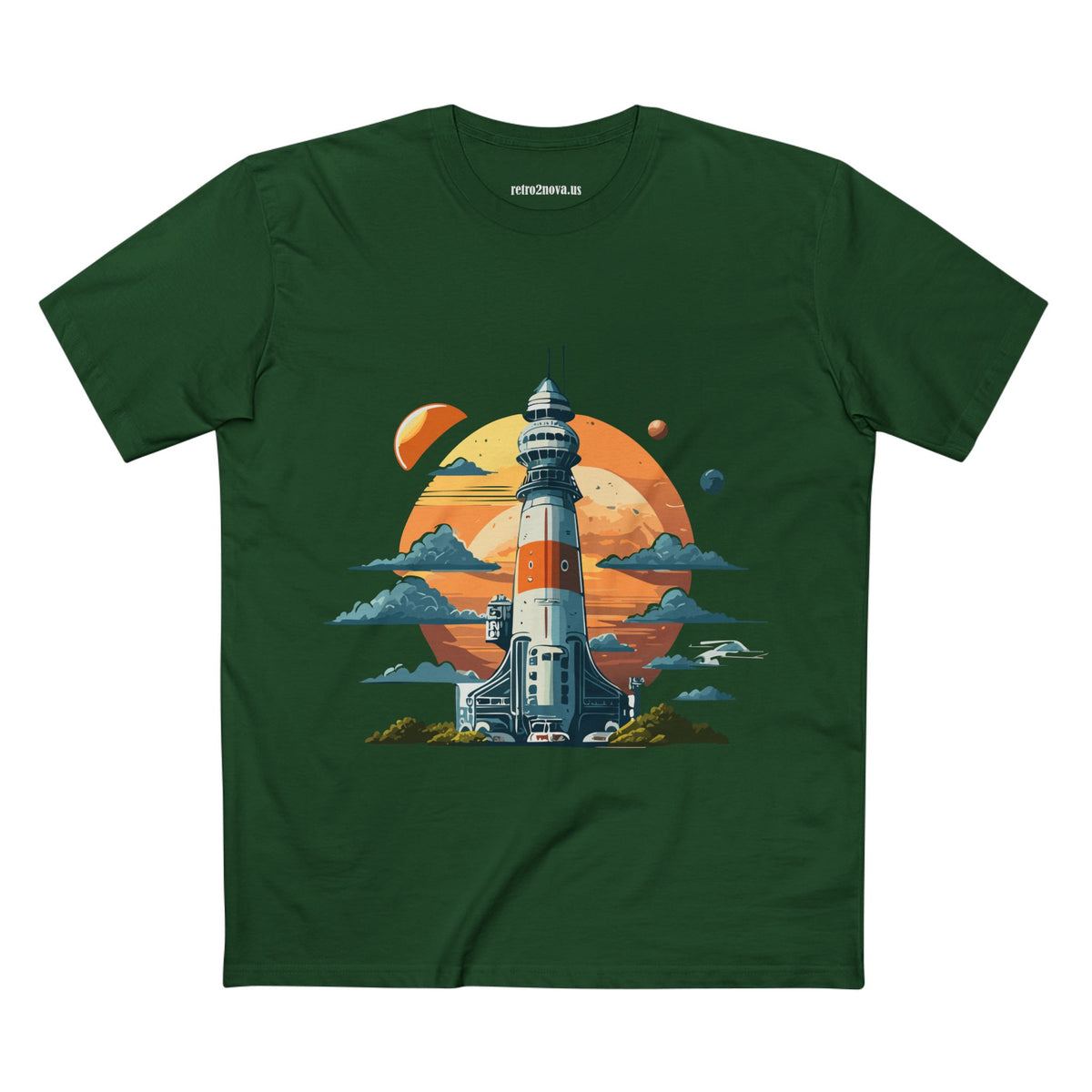 Cosmos Shuttle Graphic Tee Staple Unisex 100 Cotton Tee Shirt - CS-3