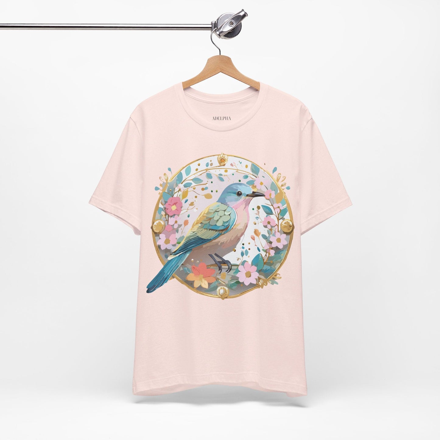 Adelpha Vintage Inspired Graphic Tee Unisex Short Sleeve Shirt Art Design Premium