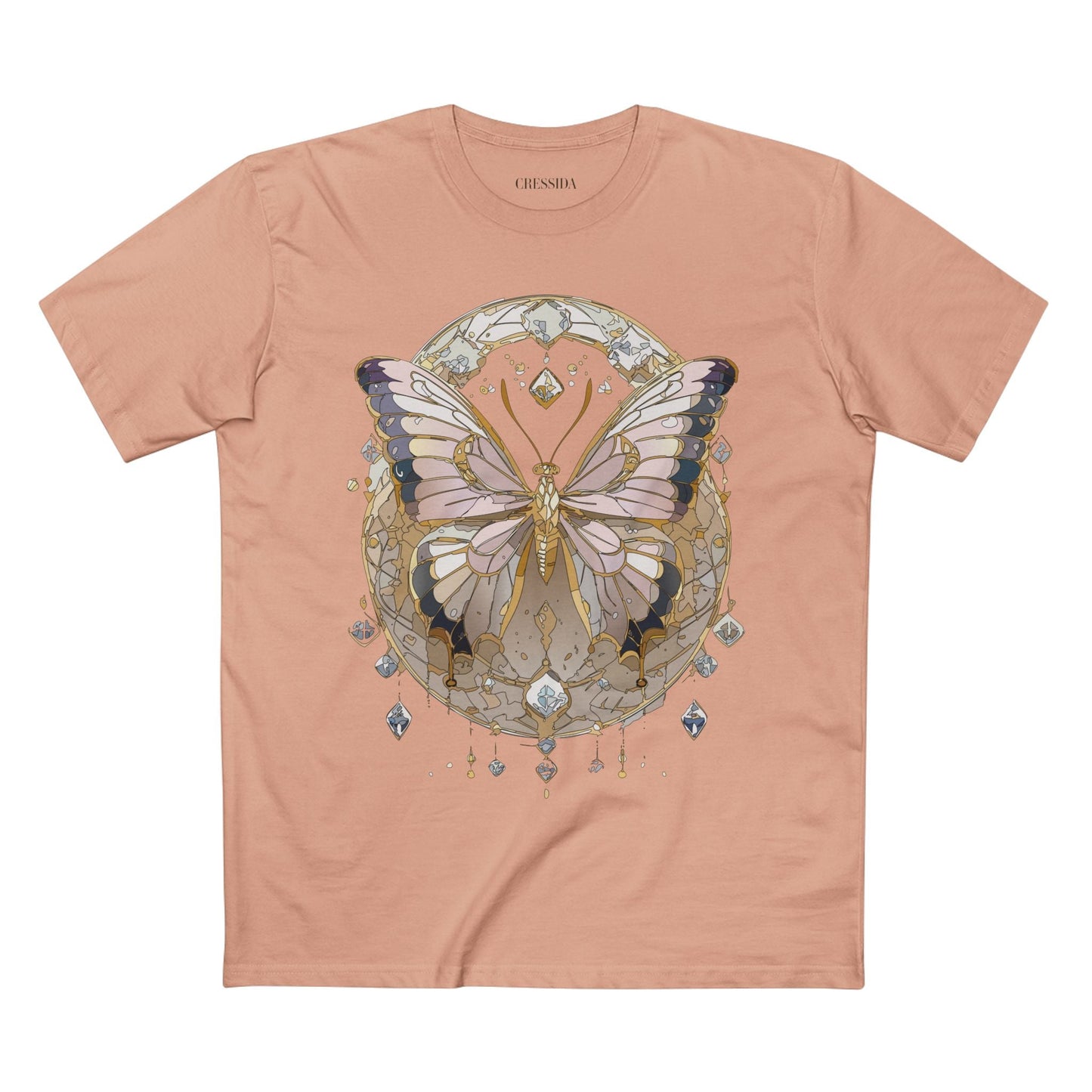 Butterfly Graphic Design Unisex 100 Cotton Tee 1