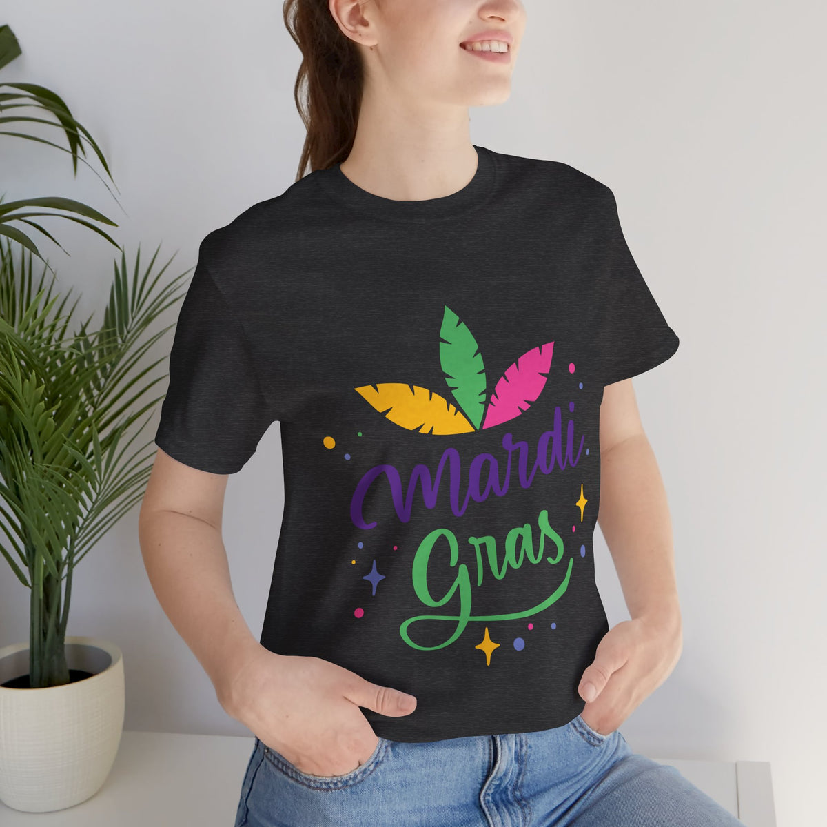 Camiseta unisex de algodón para carnaval