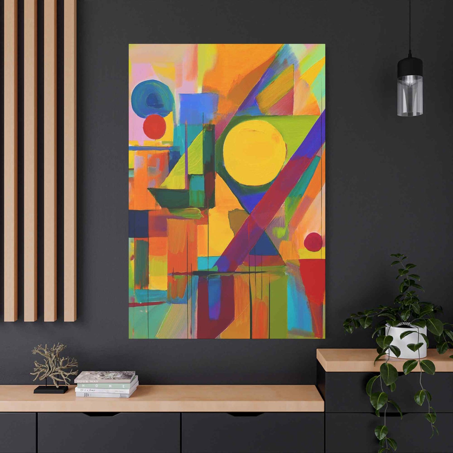 Abstract Painting Print Canvas 20x24,20x30,24x30, 24x32,24x36,30x40, 32x48,36x48,40x60 Pine-Wood Inner Frame ABS-10