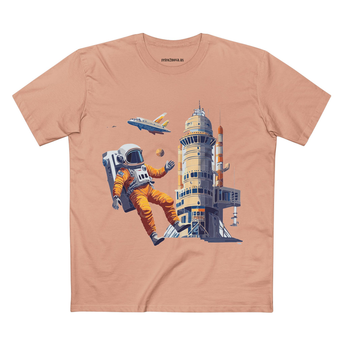Cosmos Astronaut Graphic Tee Staple Unisex 100 Cotton Tee Shirt - CS-32