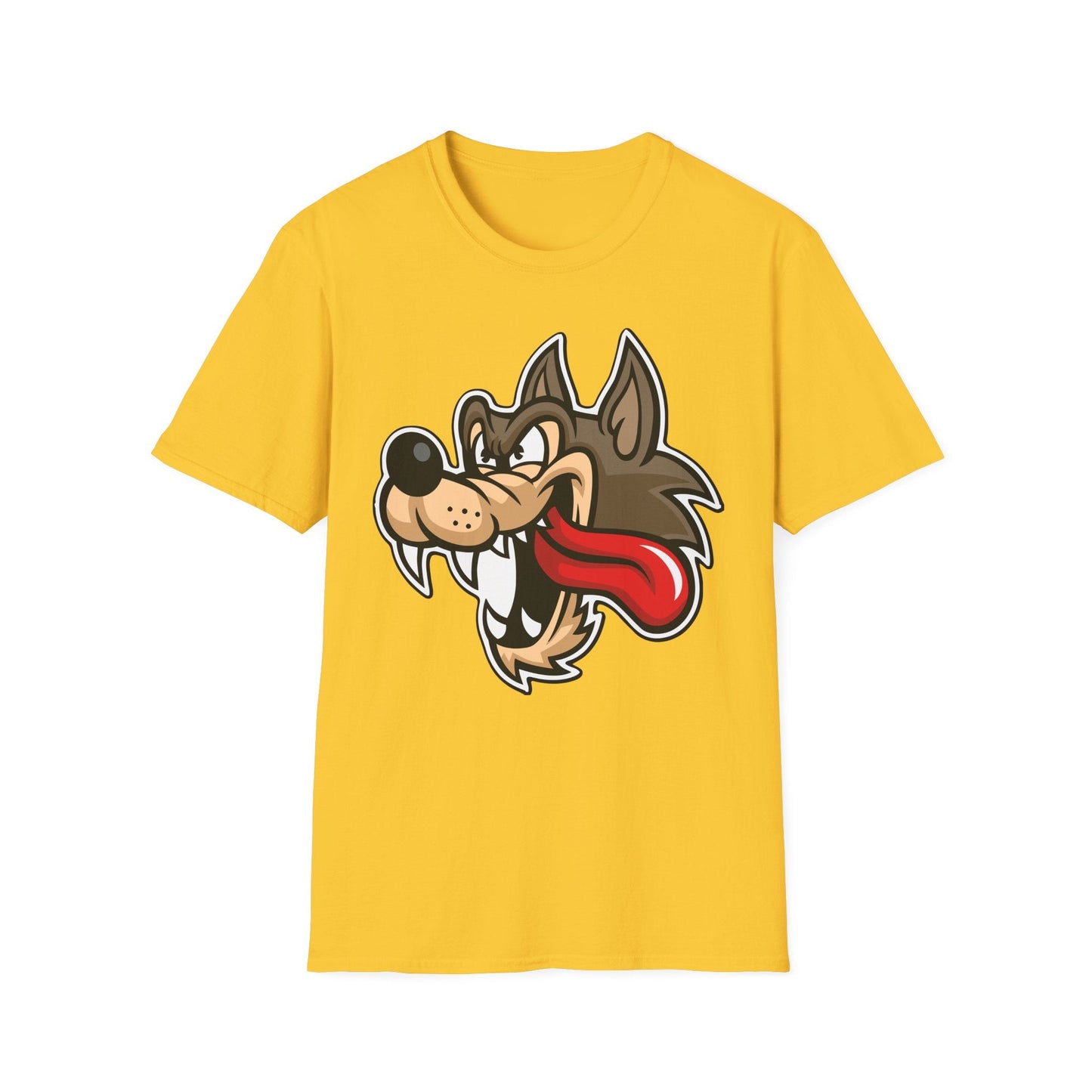 Cartoon T Shirt Animation Tee Unisex Funny Tee Gildan Softstyle 64000 100 Percent Cotton