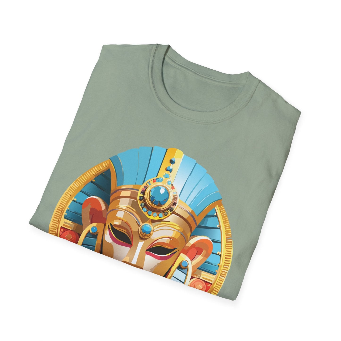 Mask Tee Shirt Unisex Softstyle Short Sleeve Art Design T Shirt 100 Percent Ring Spun Cotton