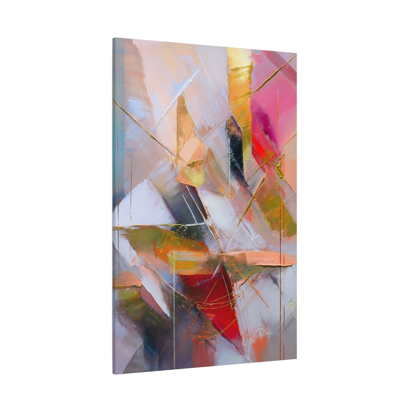 Abstract Oil Painting Print Canvas 20x24,20x30,24x30 24x32,24x36,30x40 32x48,36x48,40x60 Pine-Wood Inner Frame ABS-179