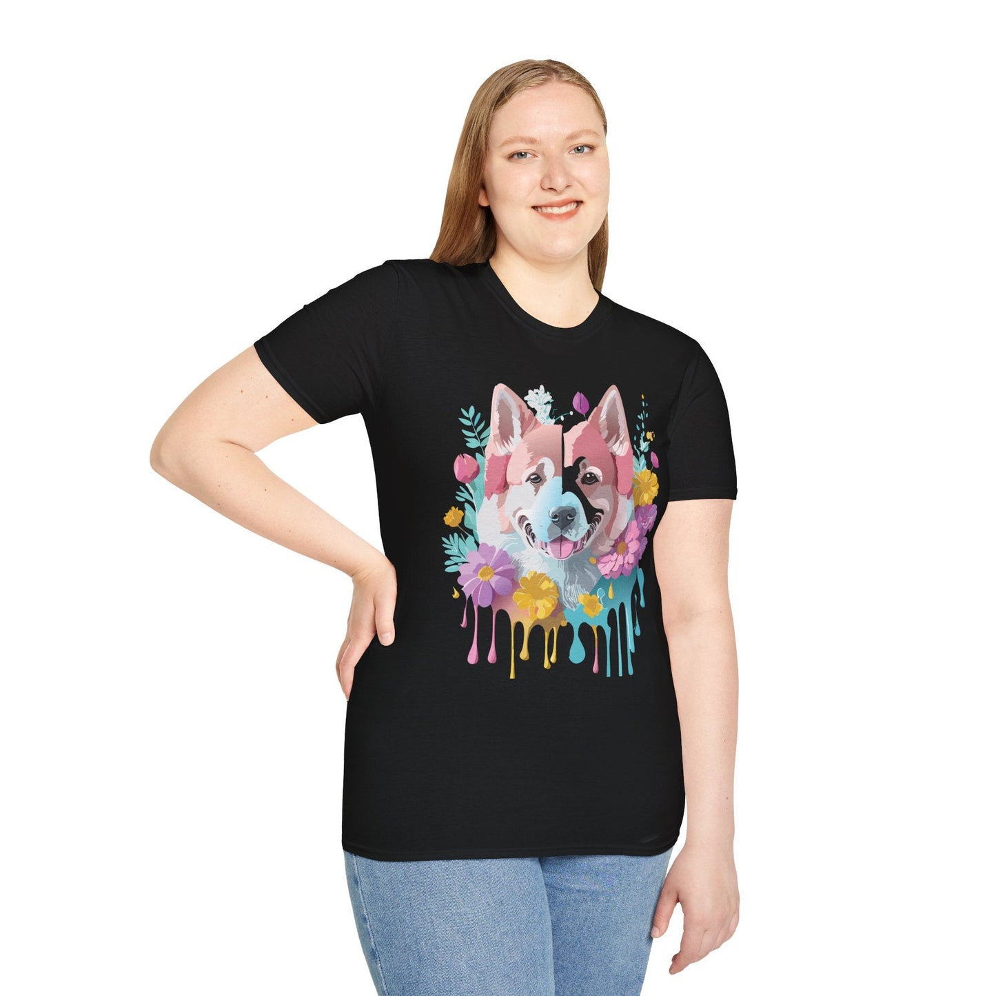 Dog Shirt Unisex Tee Softstyle Cotton Comfort for Animal Lovers