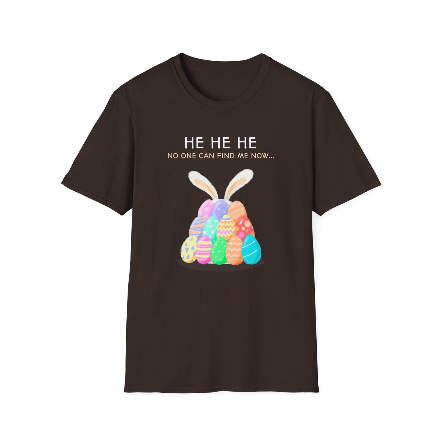 Easter Egg T Shirt Unisex Softstyle 100 Percent Ring Spun Cotton Easter Design Tee