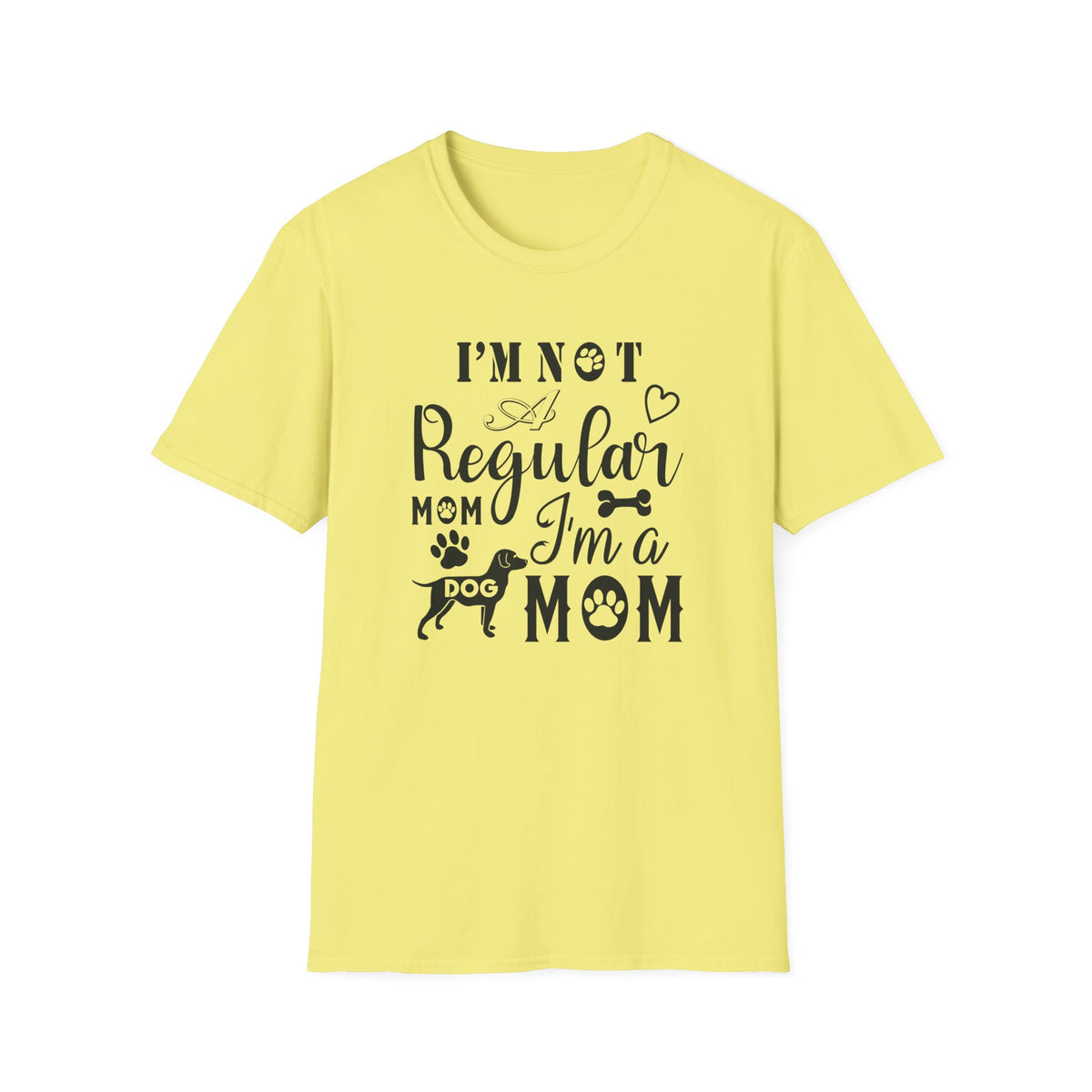 Dog Mom Pet Lover Graphic Unisex Cotton T-Shirt