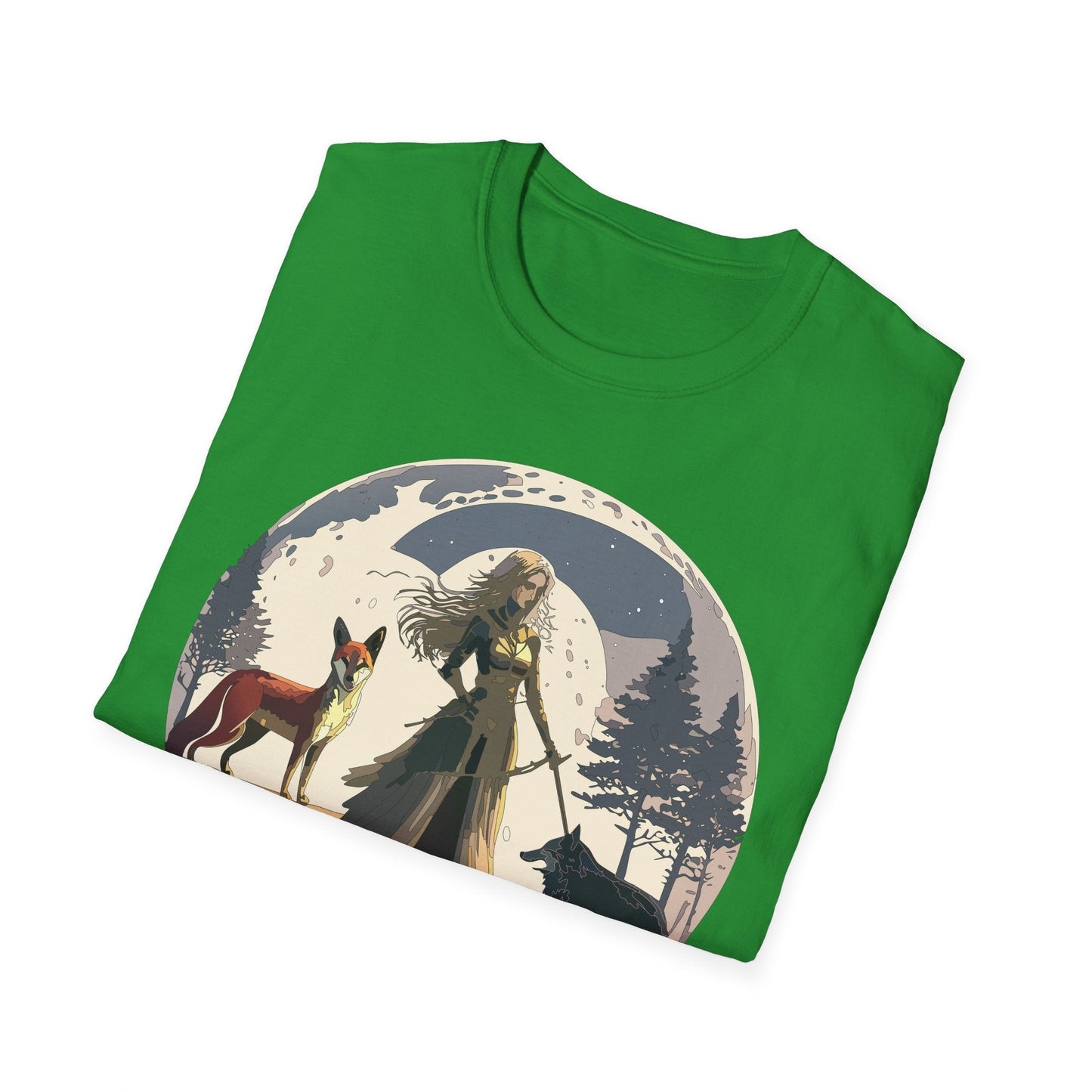Womens Graphic T Shirt Art Design Tee Softstyle 64000 Gildan Unisex Short Sleeve